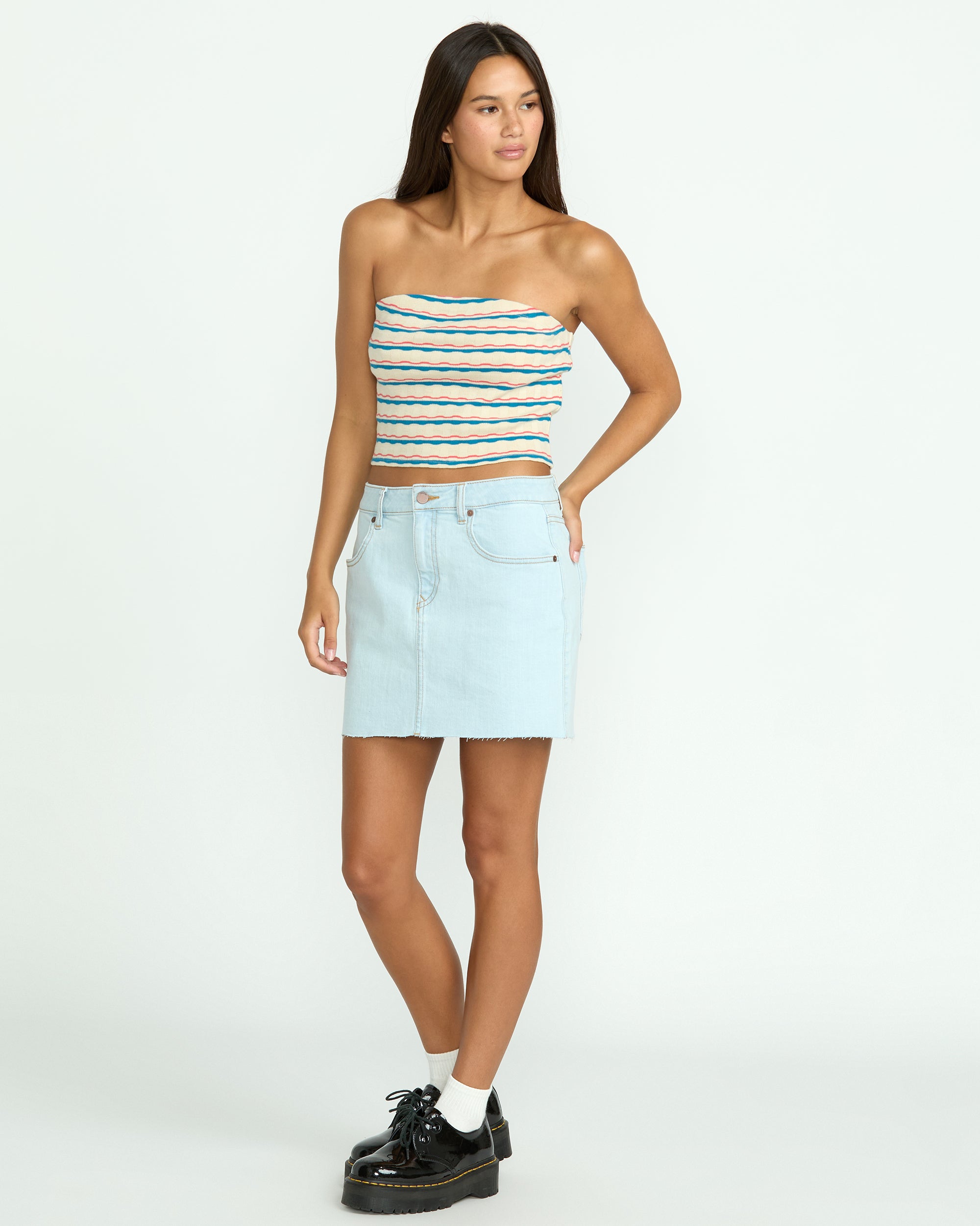 Dropping In Skirt