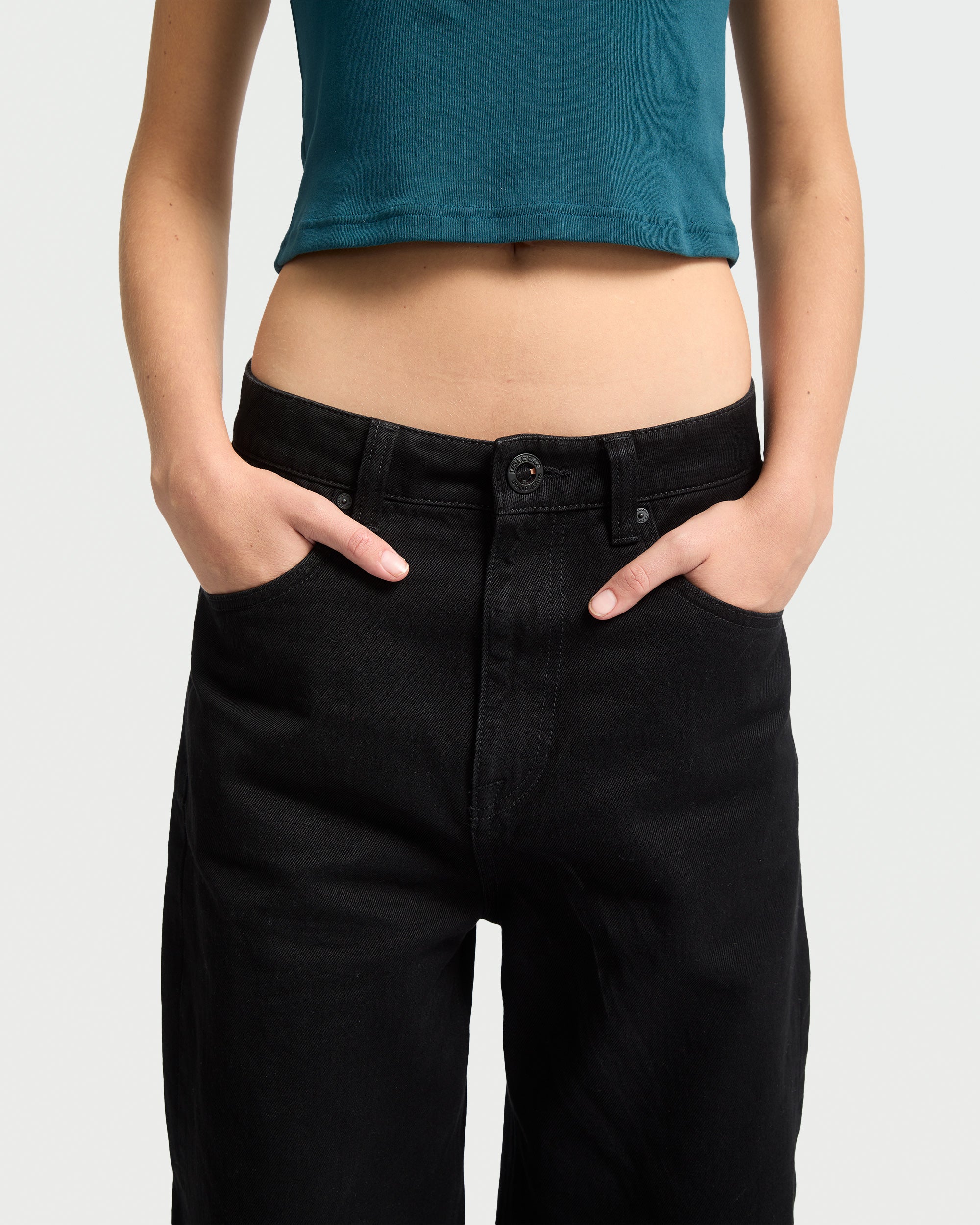 Womens Beeggy Denim Pants