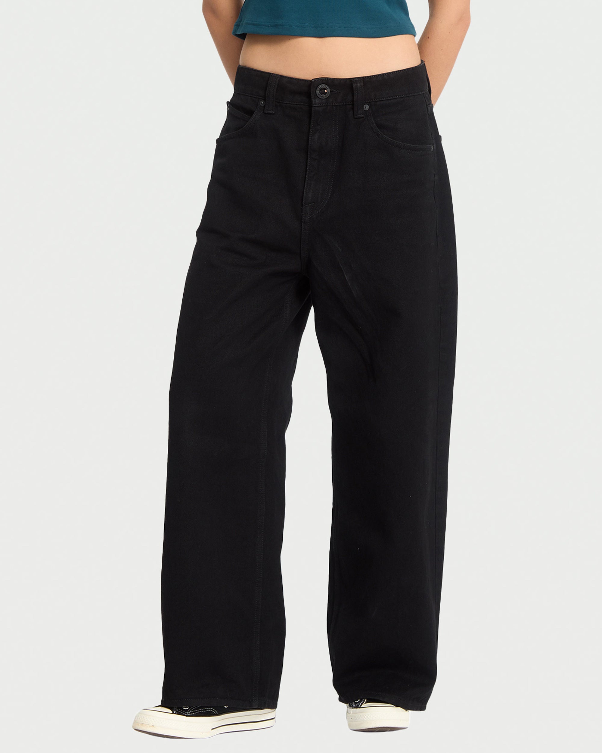 Womens Beeggy Denim Pants