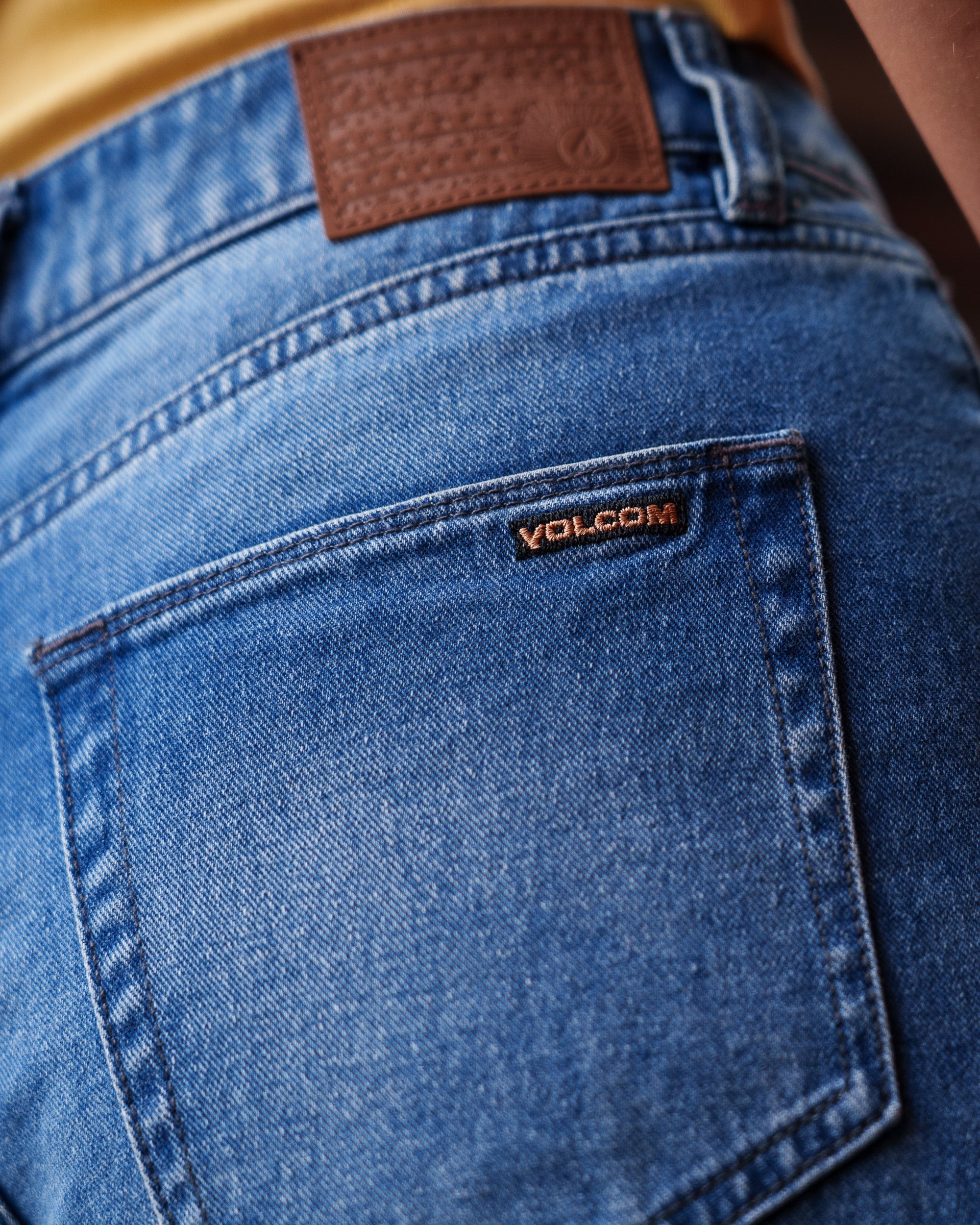Womens Stoned Boyfriend Low Rise Denim Jeans