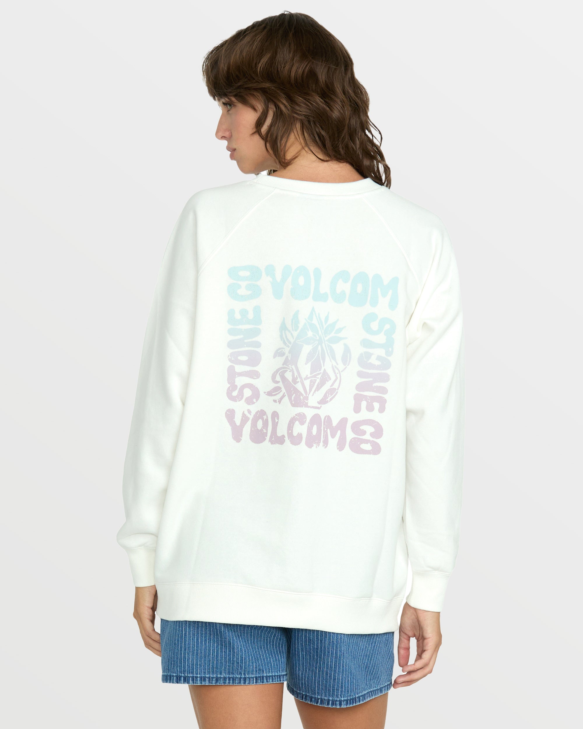 Stone Magic Boyfriend Long Sleeve Crew