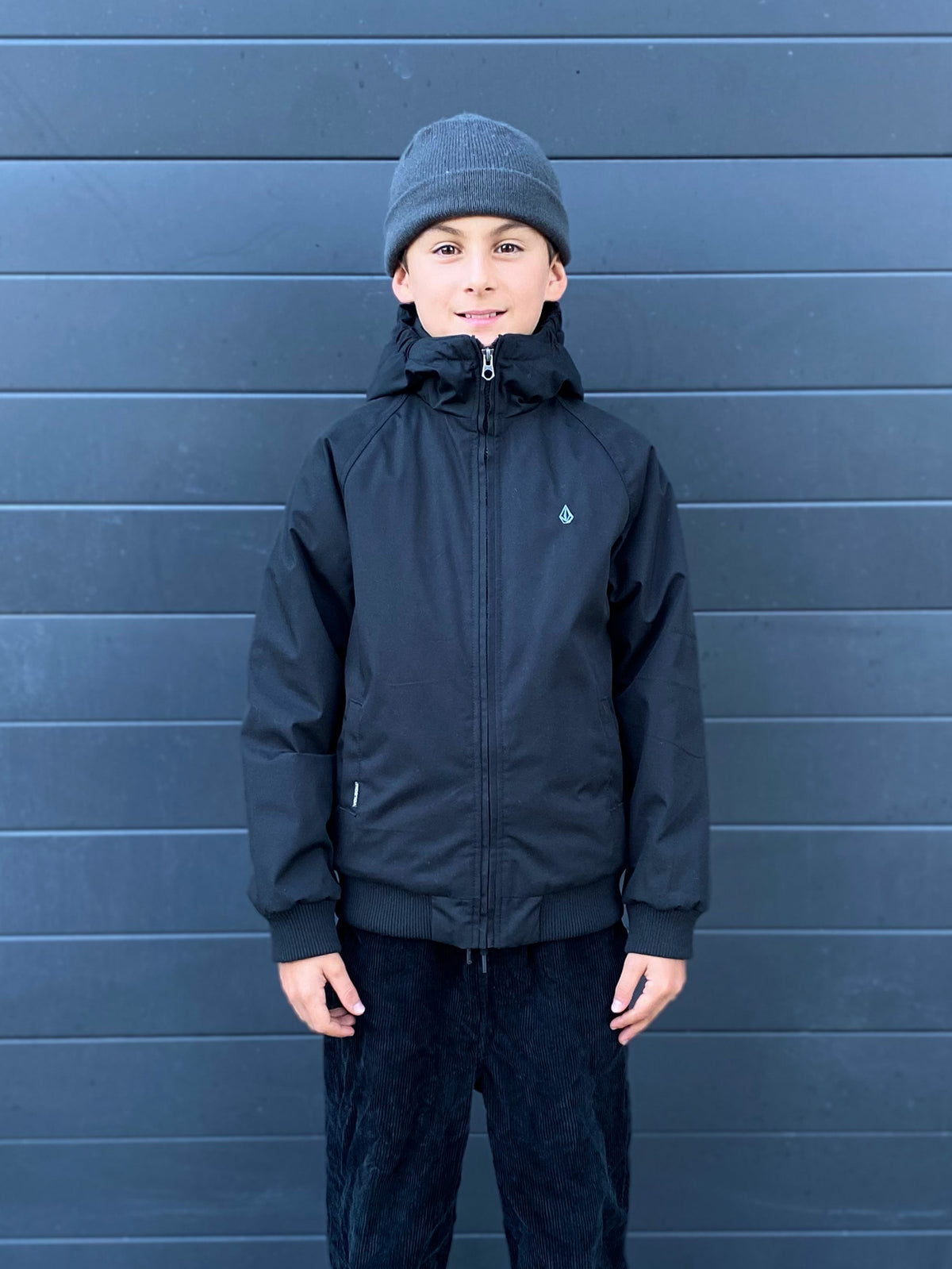 Boys Youth Vermano Jacket – Black – Volcom Australia