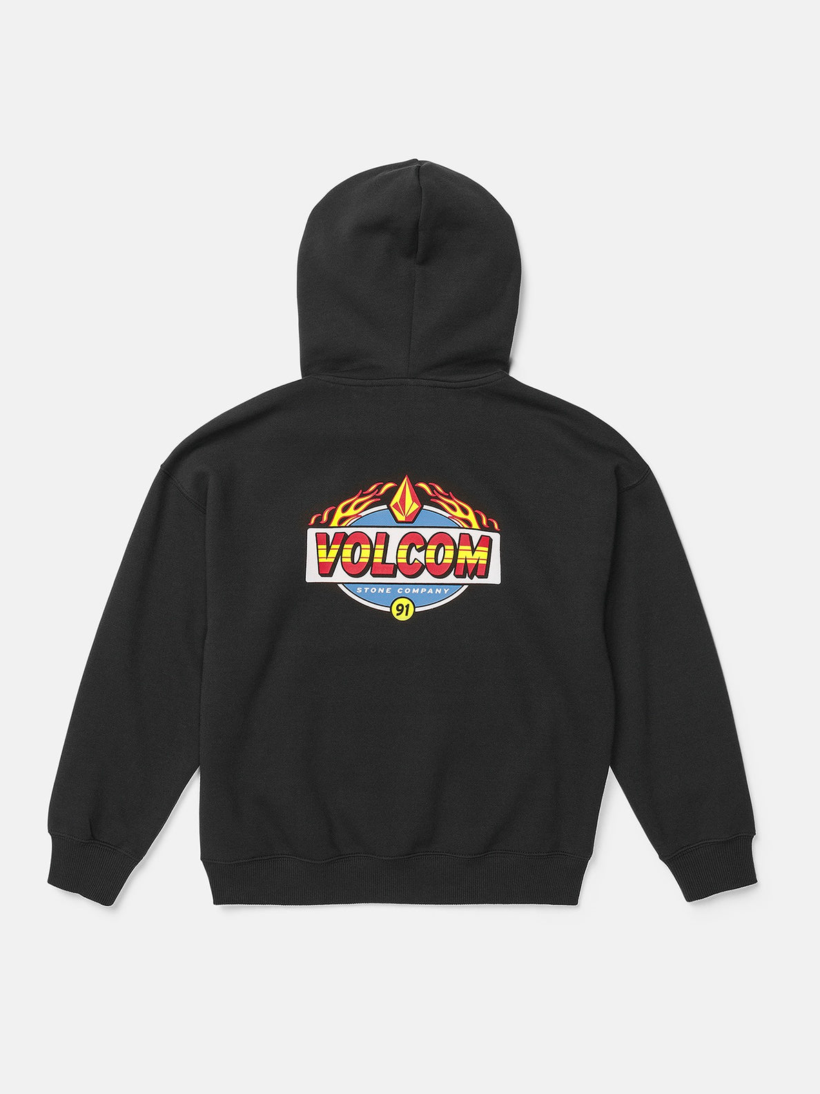Big Youth Flamey V Pullover - Stealth