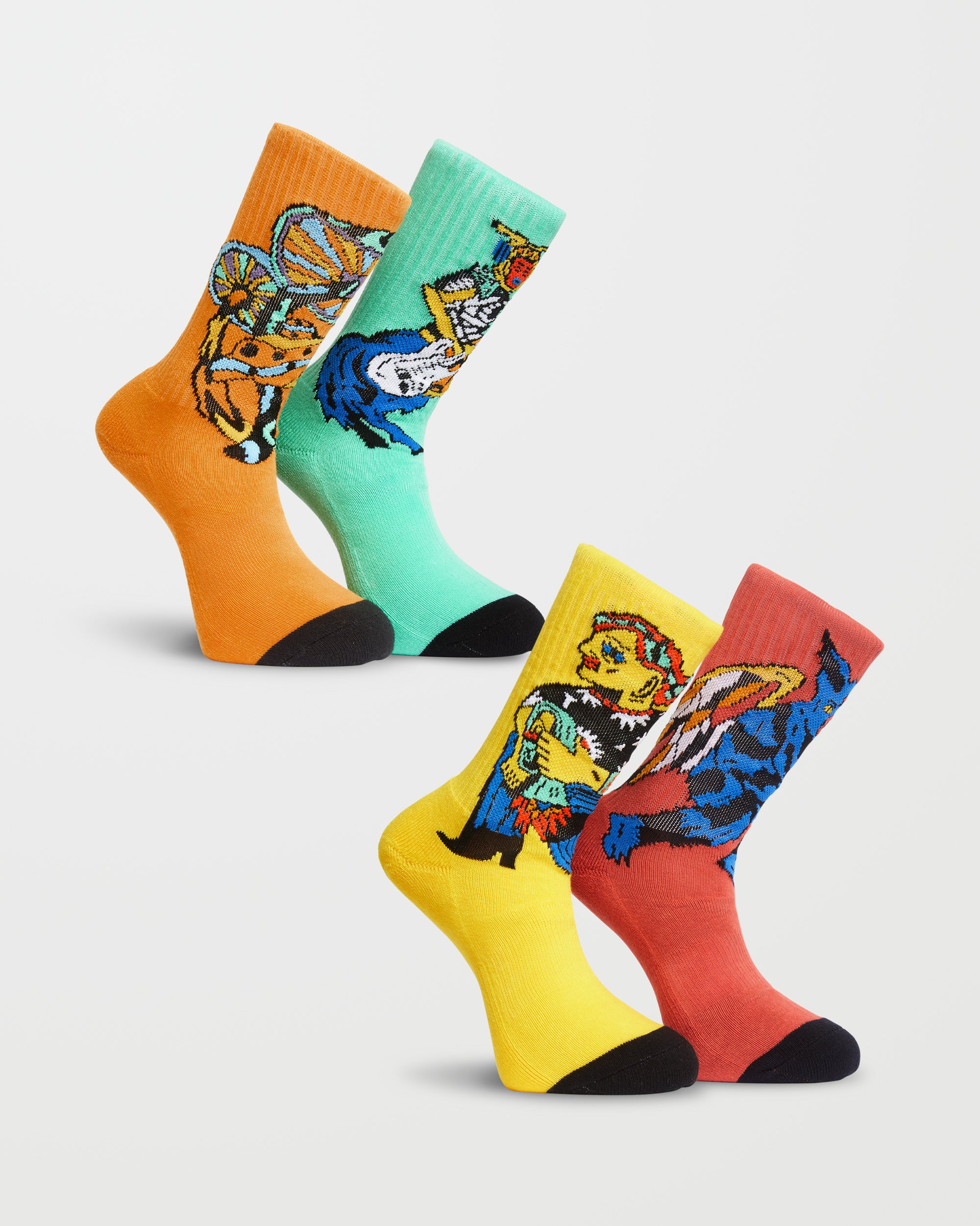 Featured Artist Bob Mollema Sock 4 Pack
