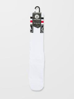 Ramp Stone Skate Socks - White