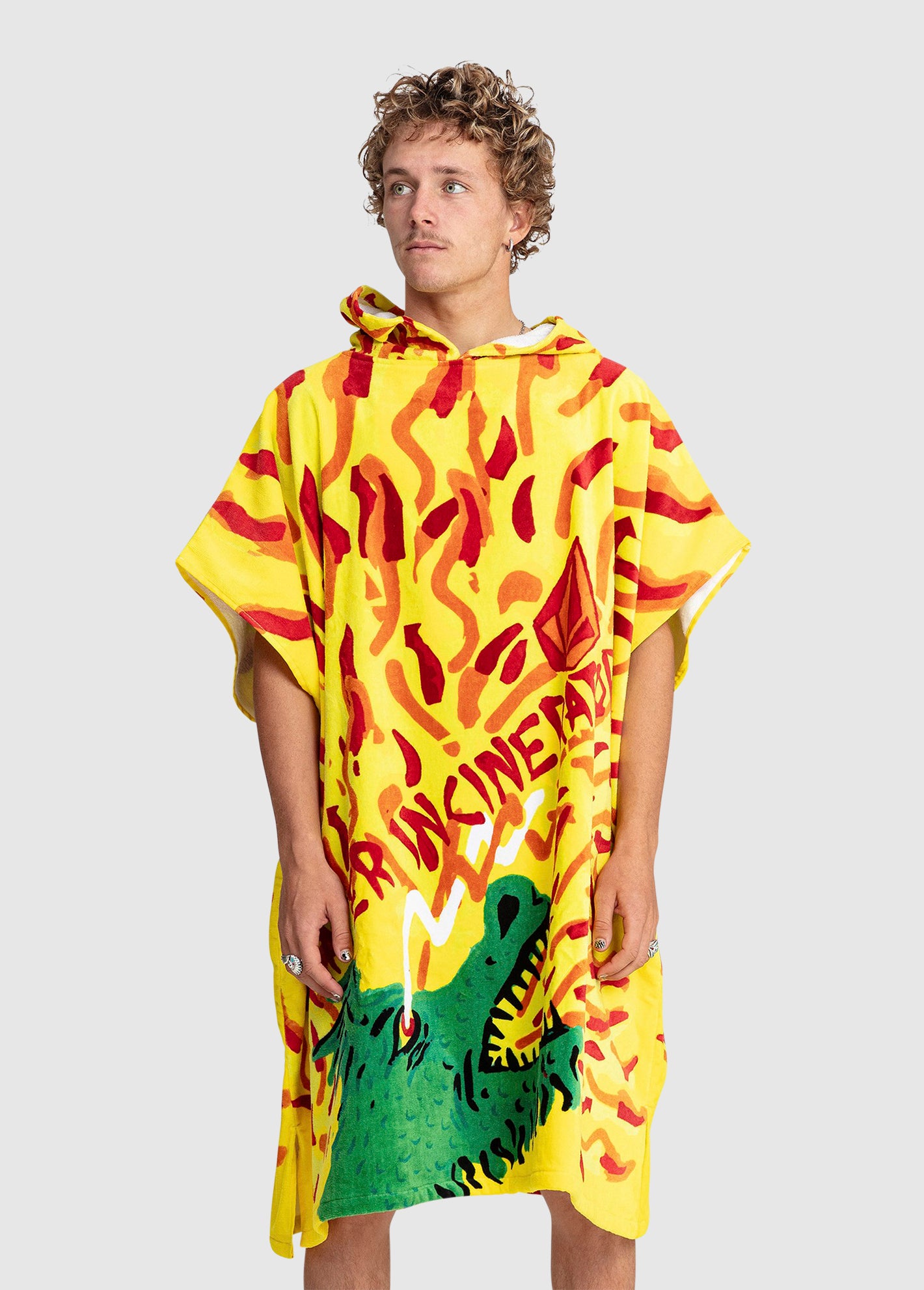 Featured Artist Ozzy Wrong Hooded Towel