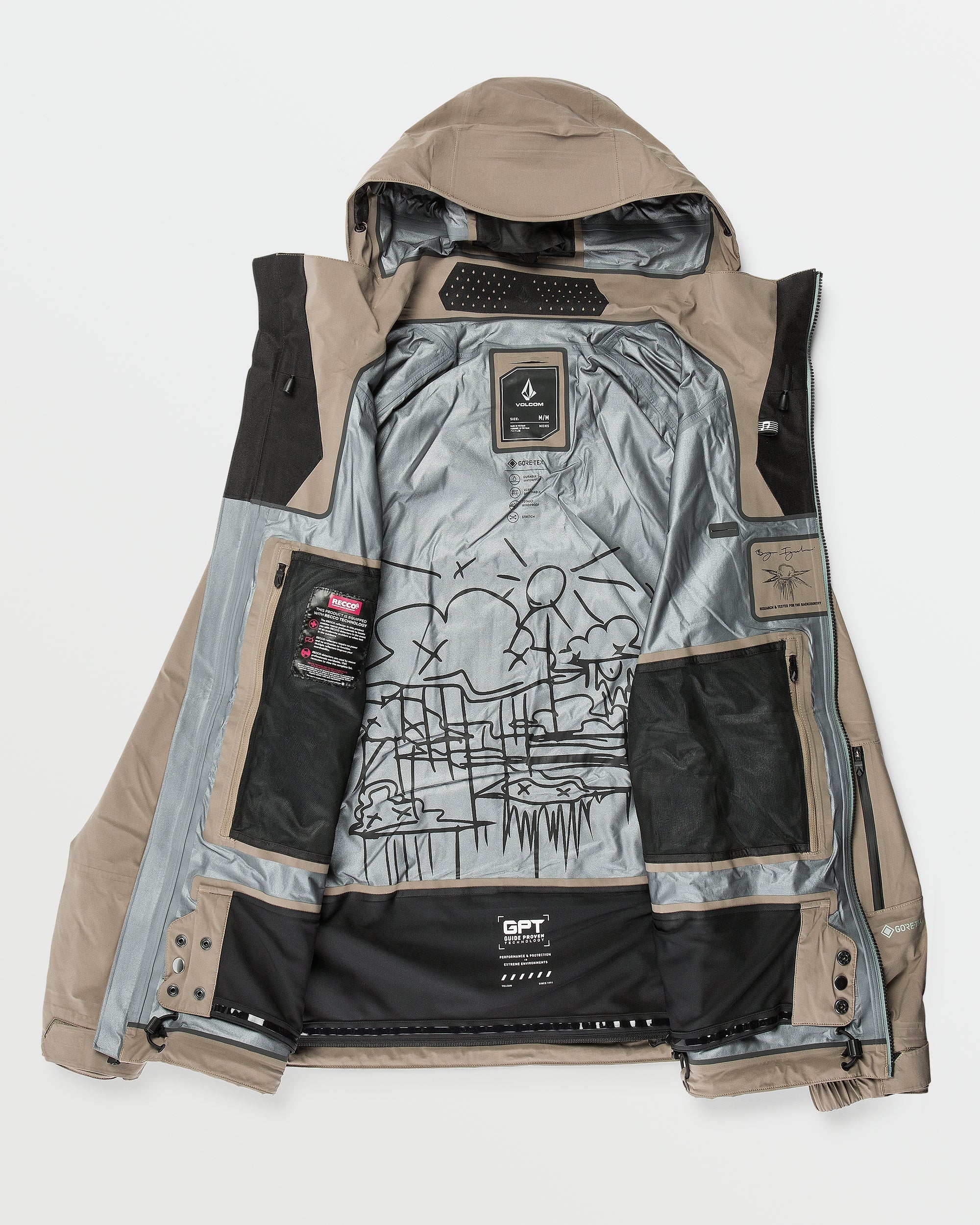 Mens Guch Stretch Gore Jacket