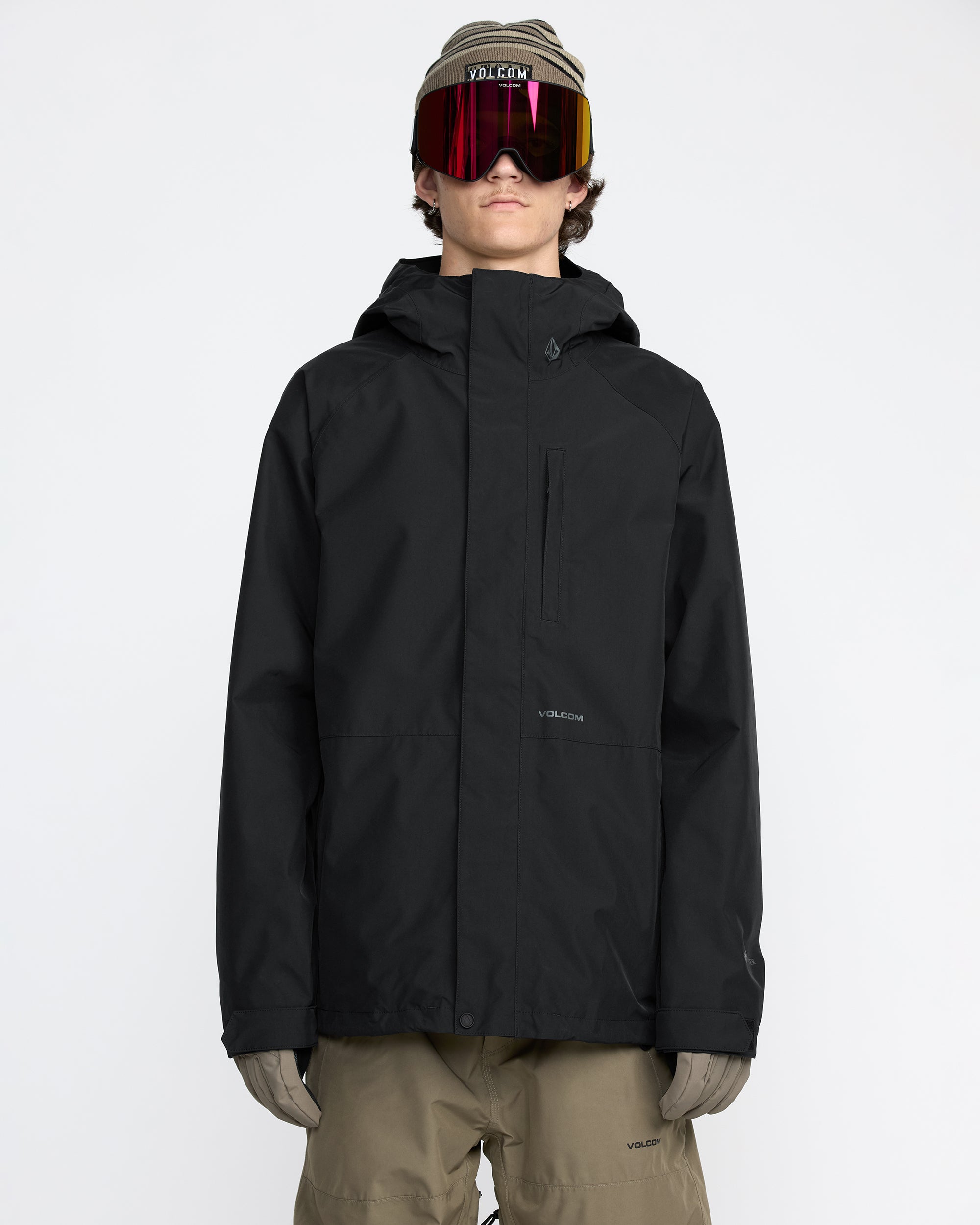 Mens Dua Gore-Tex Jacket – Black – Volcom Australia