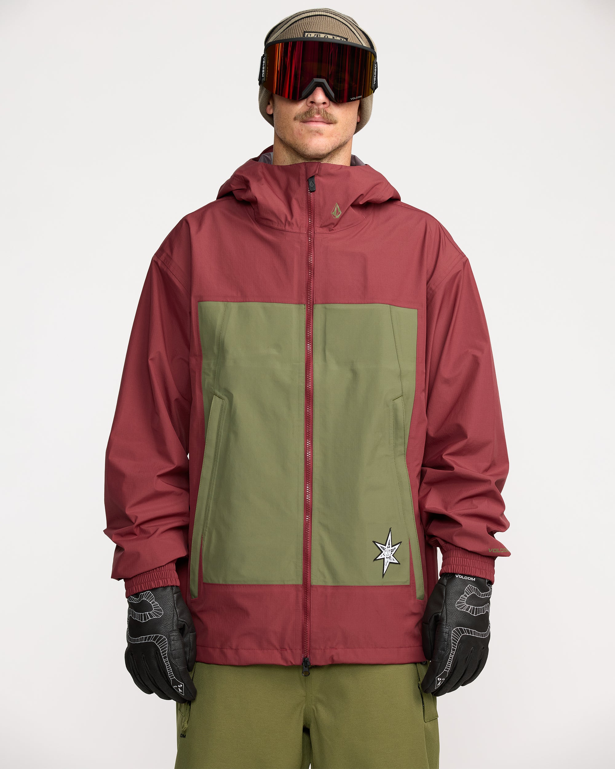 Mens Arthur Longo 3L Jacket – Volcom