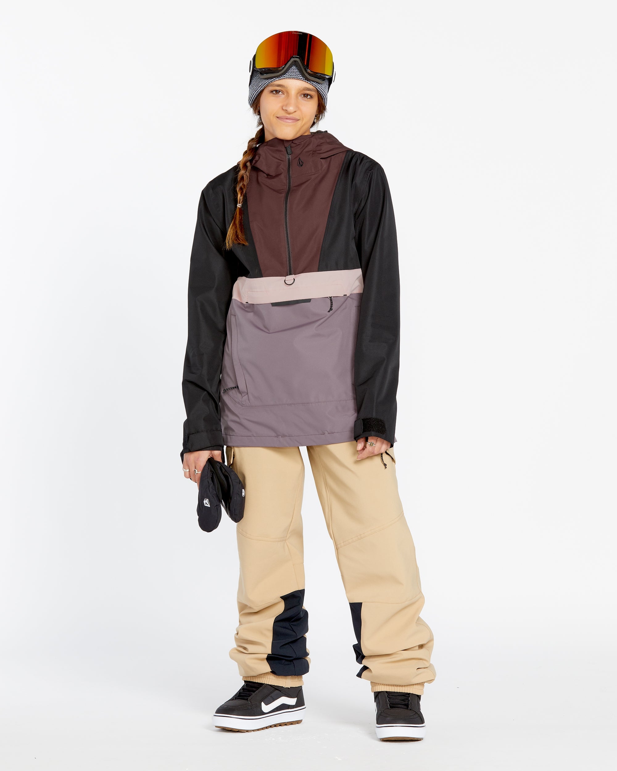 VOLCOM/ボルコム ASHFIELD pullover Womens Ashfield Pullover – Dusty Lavender – Volcom Australia