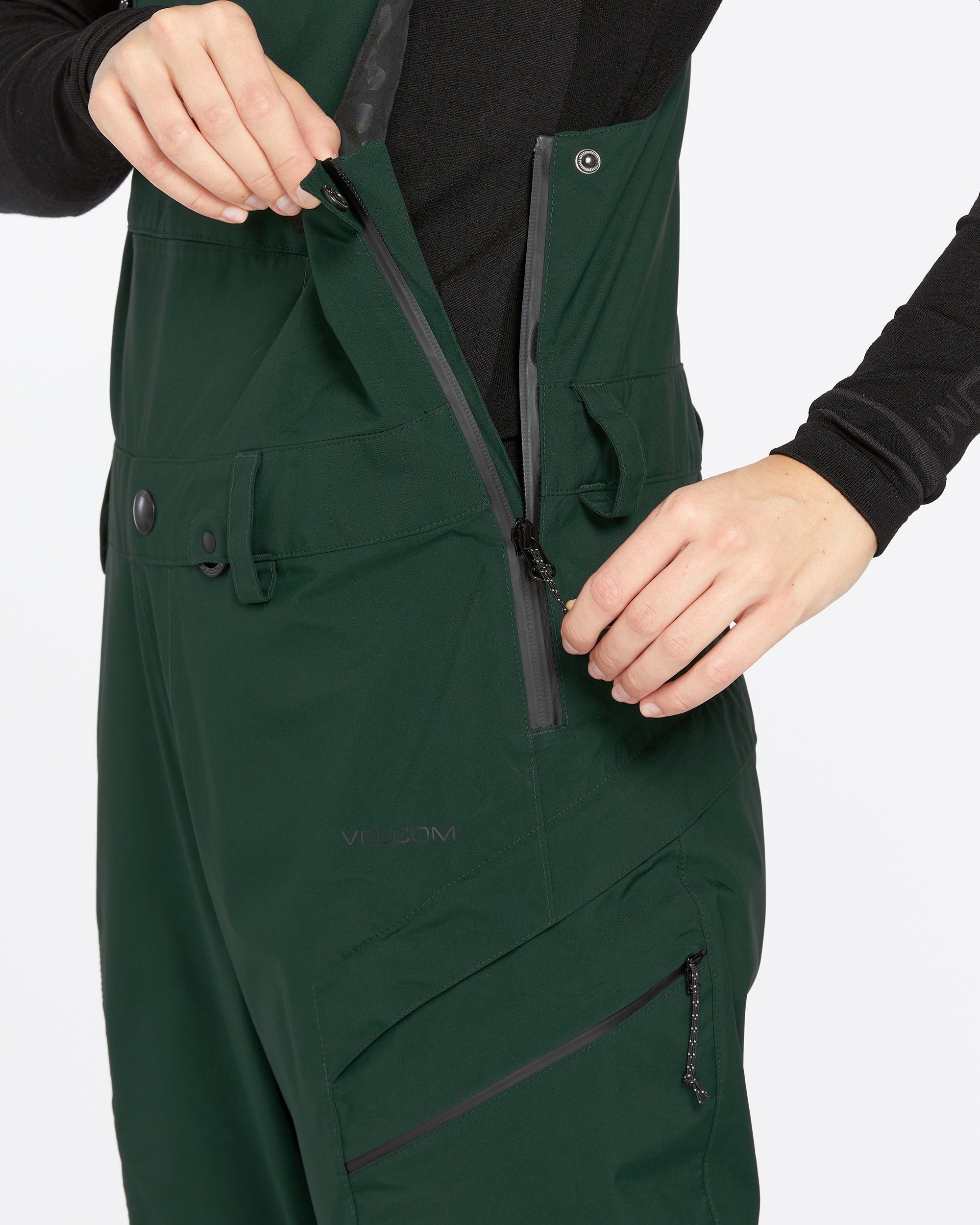 Womens Elm Stretch Gore Bib Overalls