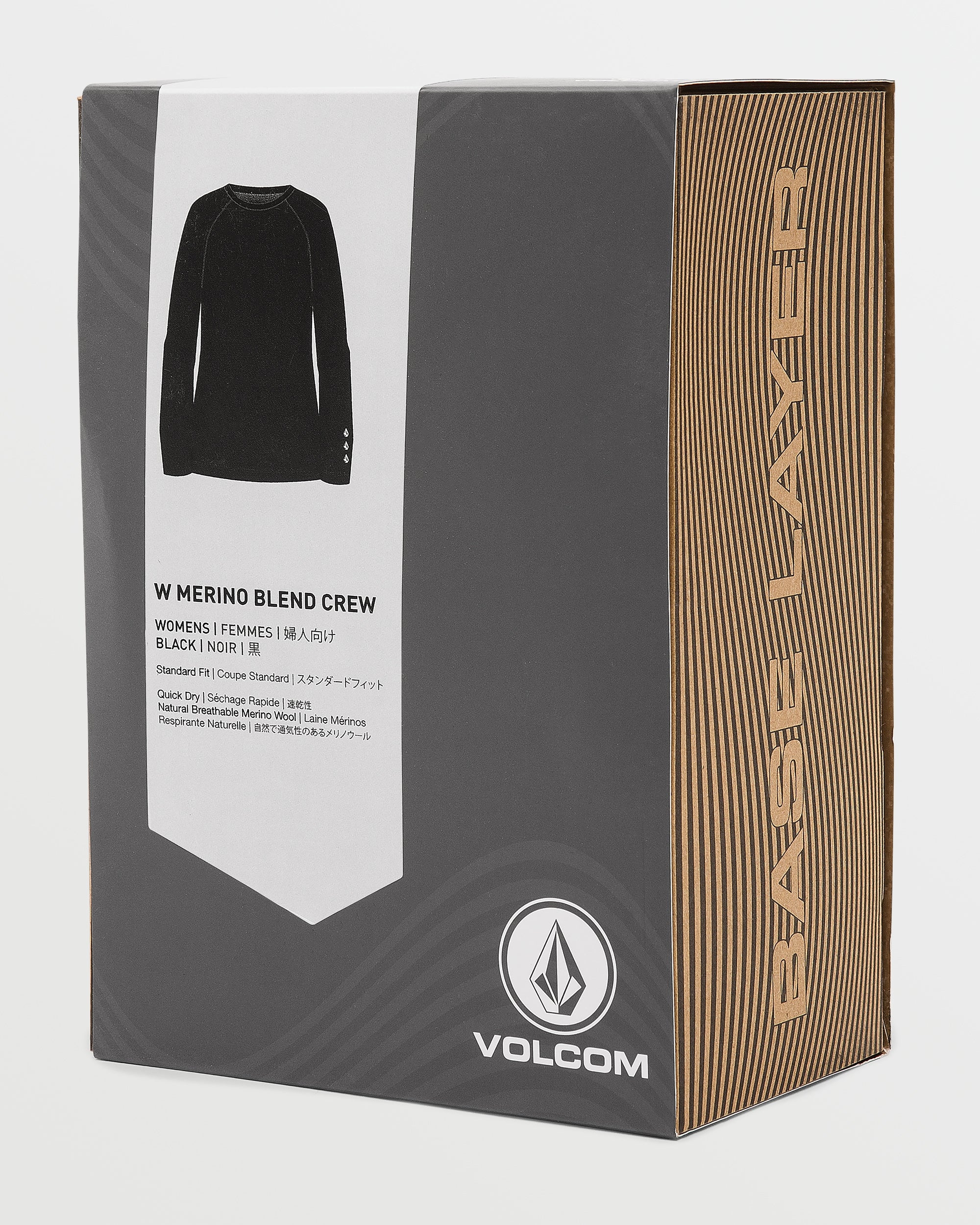 Womens Womens Merino Blend Crew