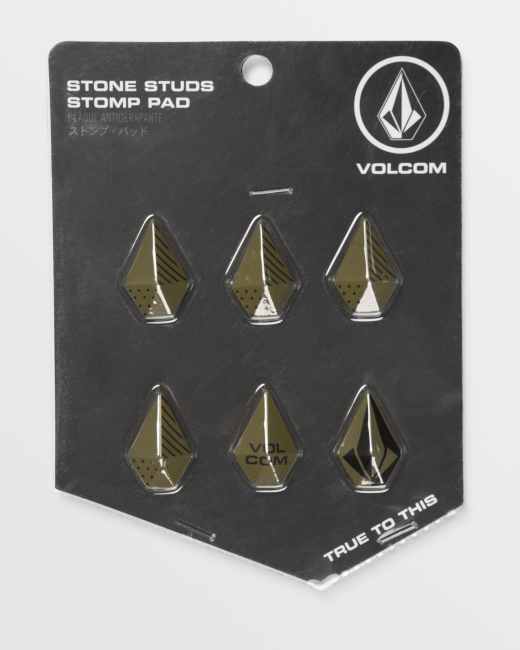 STONE  ボトム Cool Stomp Pads Volcom Stone Stud Snowboard Stomp Pads - 6-Pack