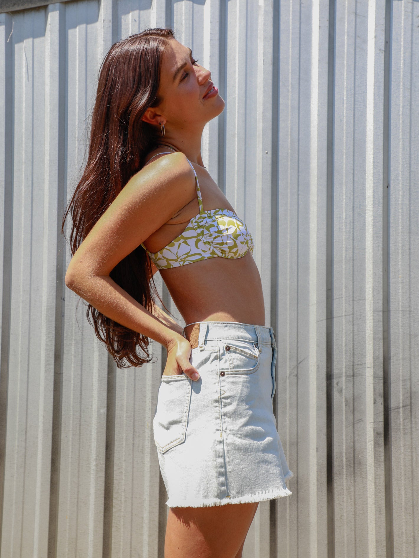 Stone Step High Rise Shorts