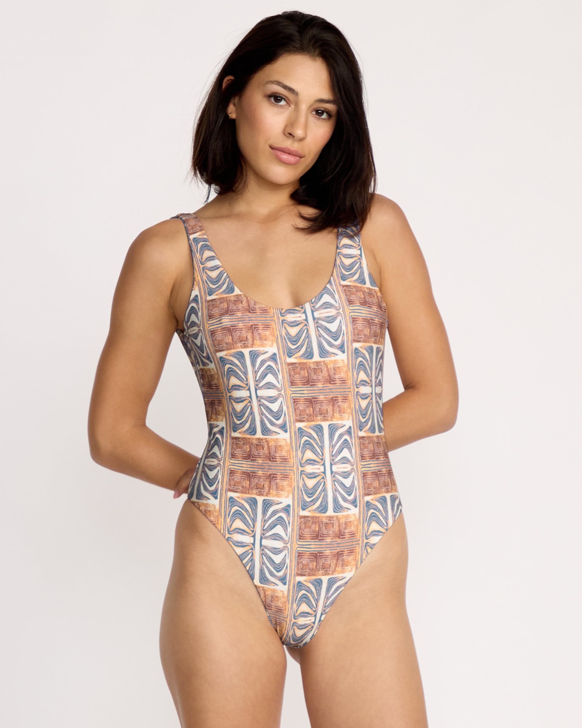 Featured Artist Emma Rushton Reversible Swimsuit