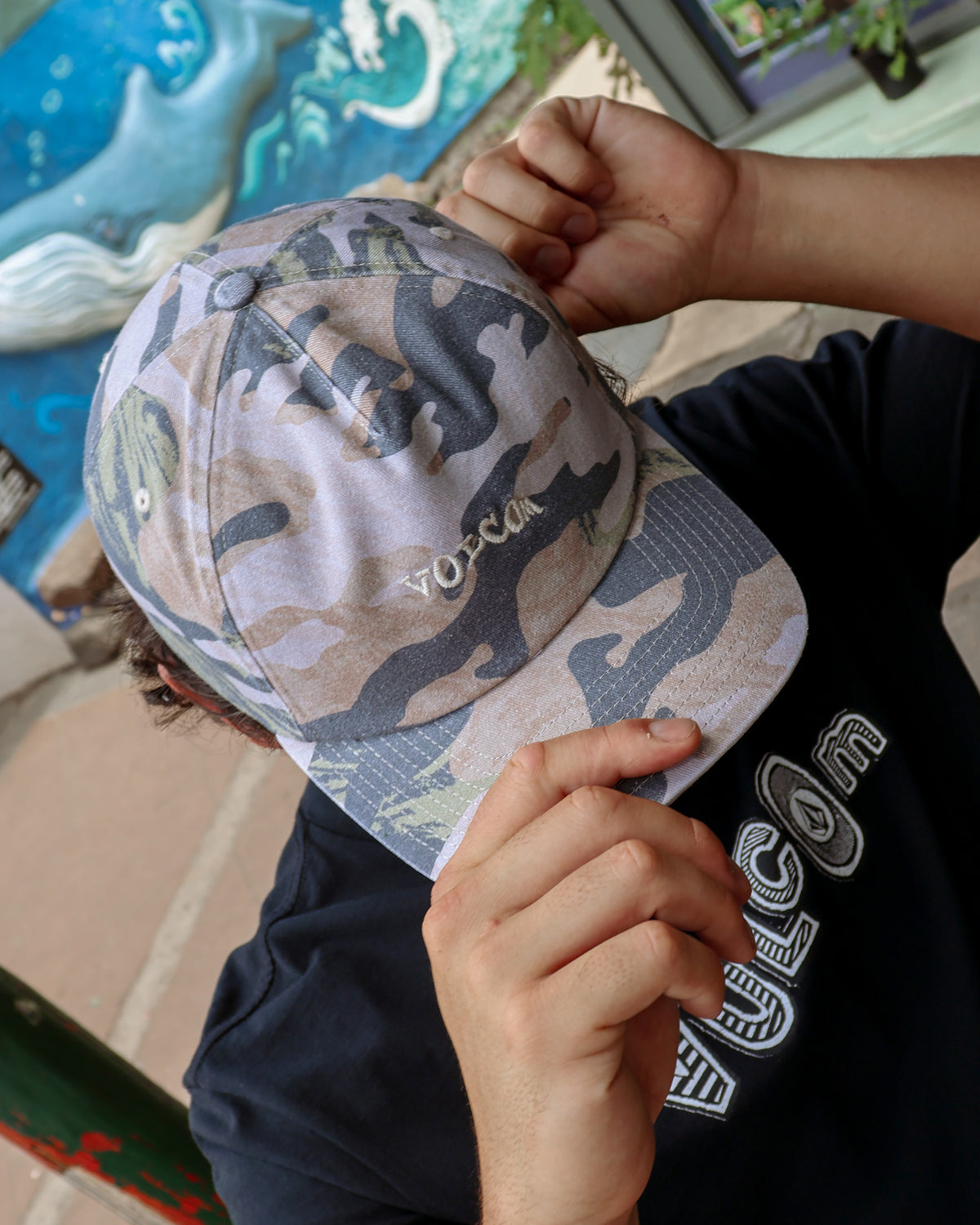 Mens Subject Twill Dad Cap