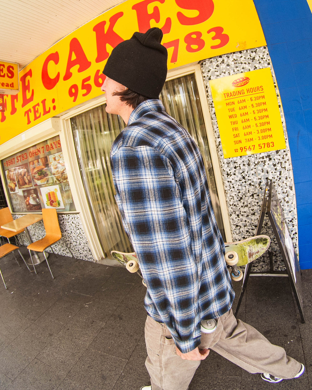 Mens Psycho Flannel Shirt