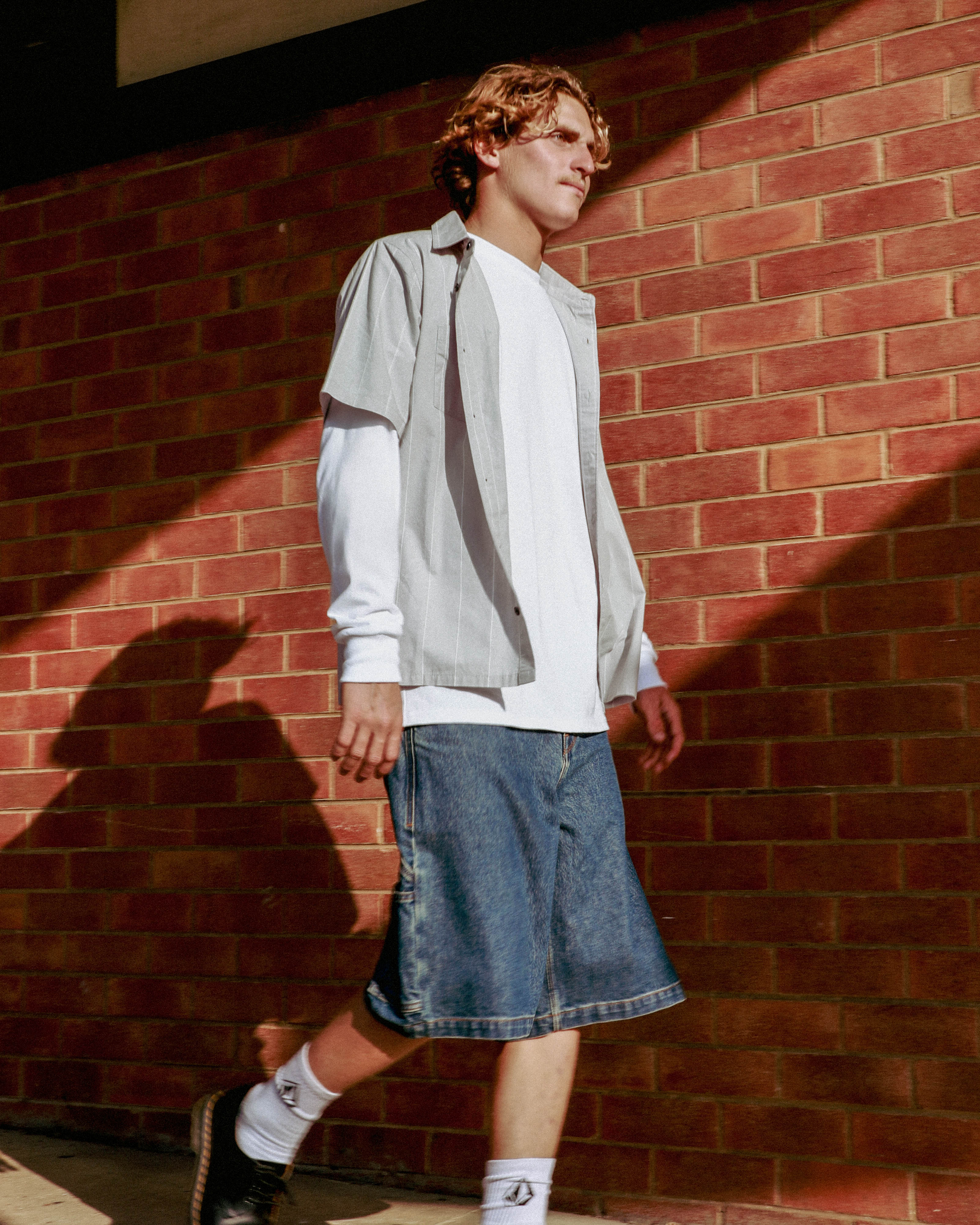 Mens Stonemill Denim Shorts