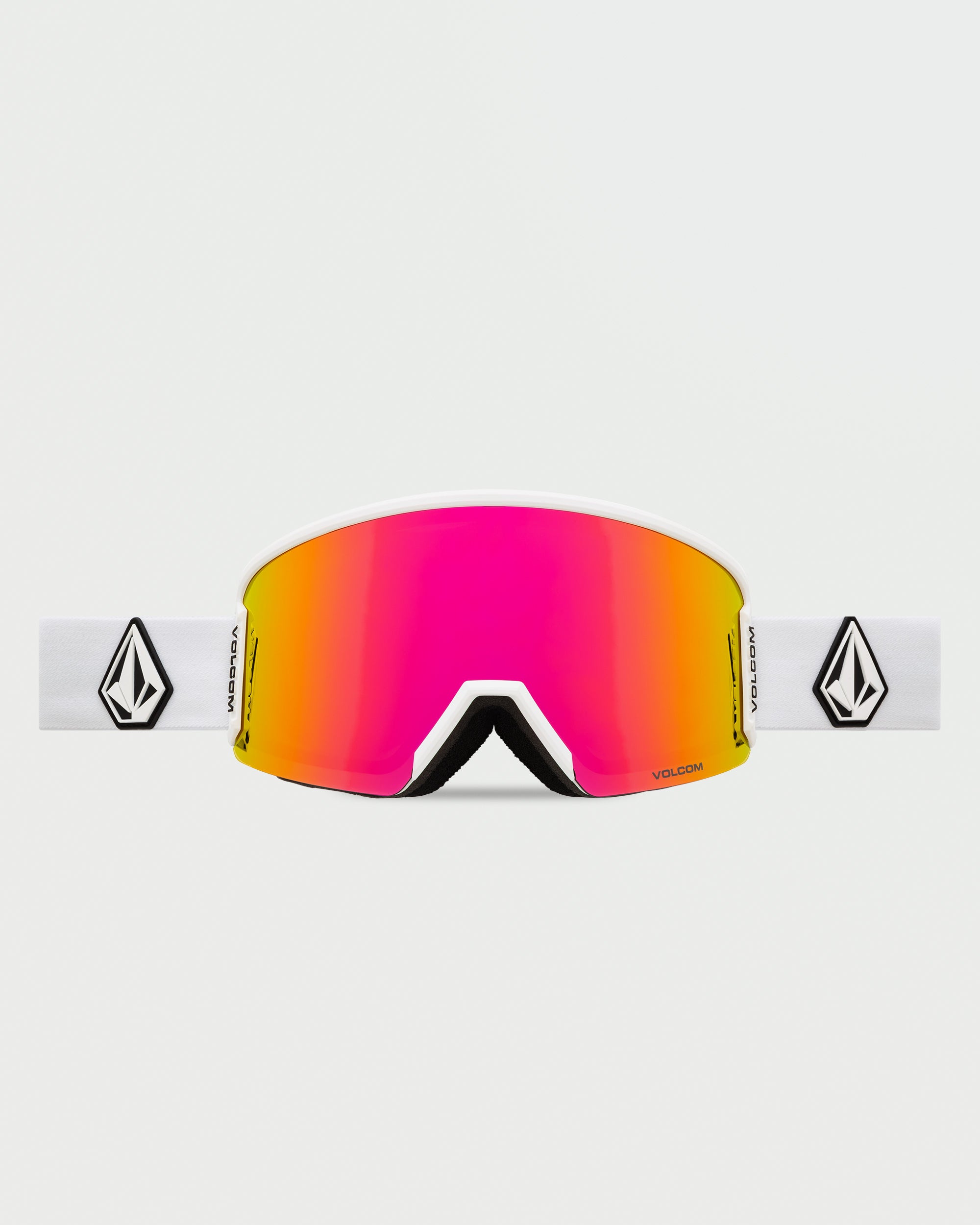 GARDEN 2 GOGGLES MATTE WHITE + YELLOW/PINK CHROME