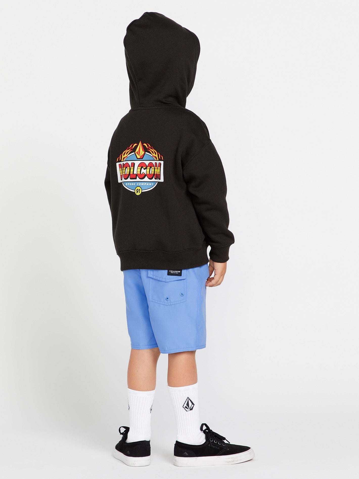 Little Youth Flamey V Pullover