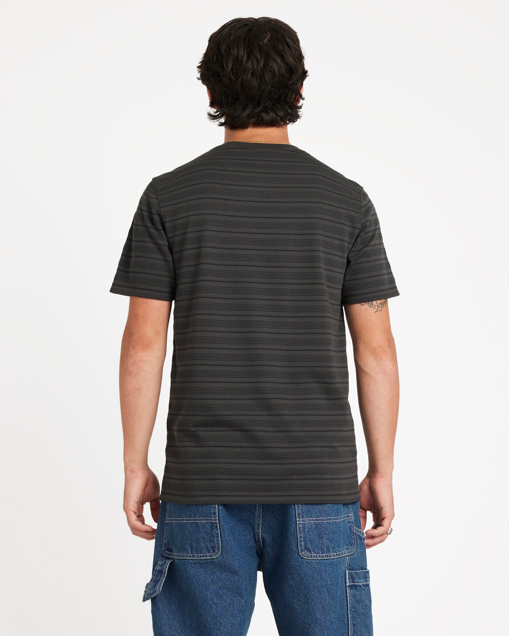 Dorture Crew Short Sleeve Knitted Top