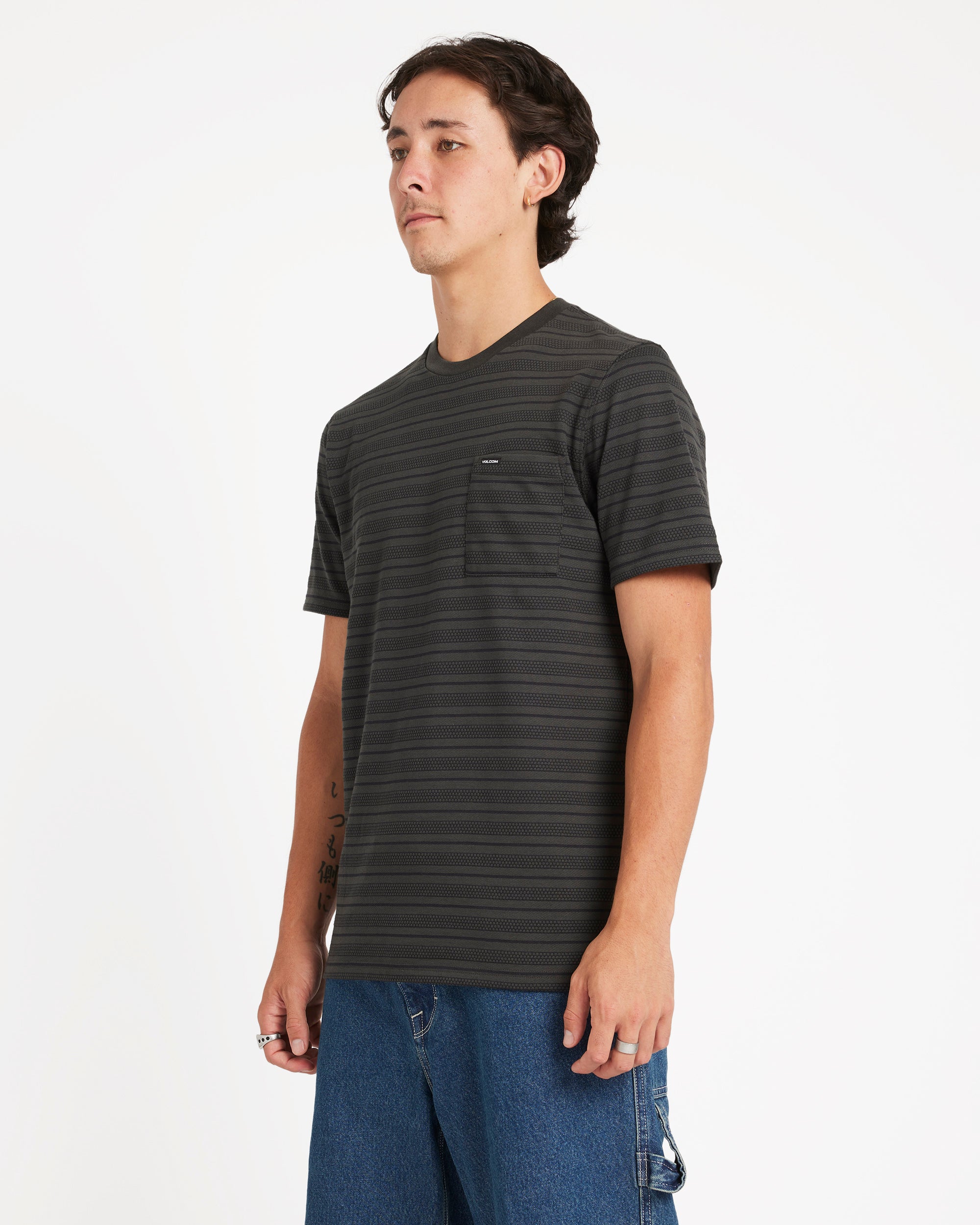 Dorture Crew Short Sleeve Knitted Top