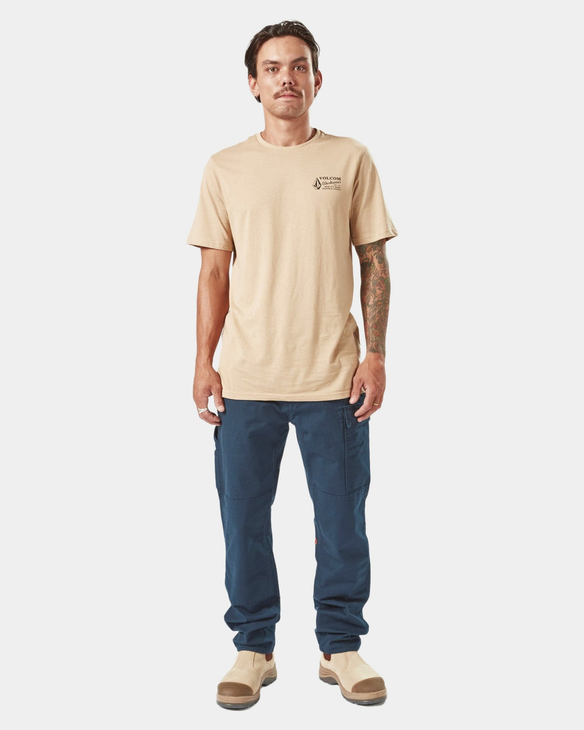 Mens Volcom Workwear Caliper Pant