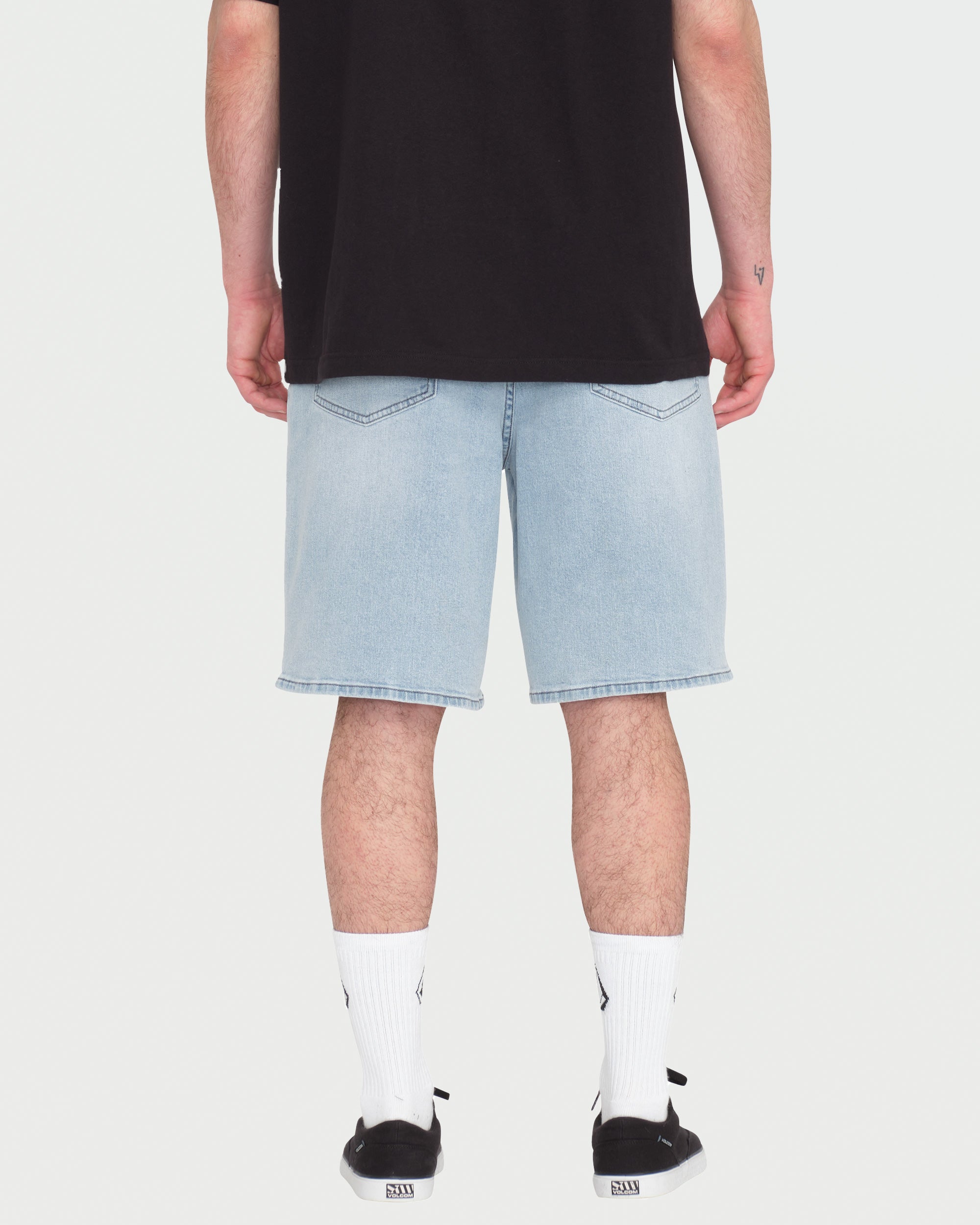 Mens Billow Denim Shorts