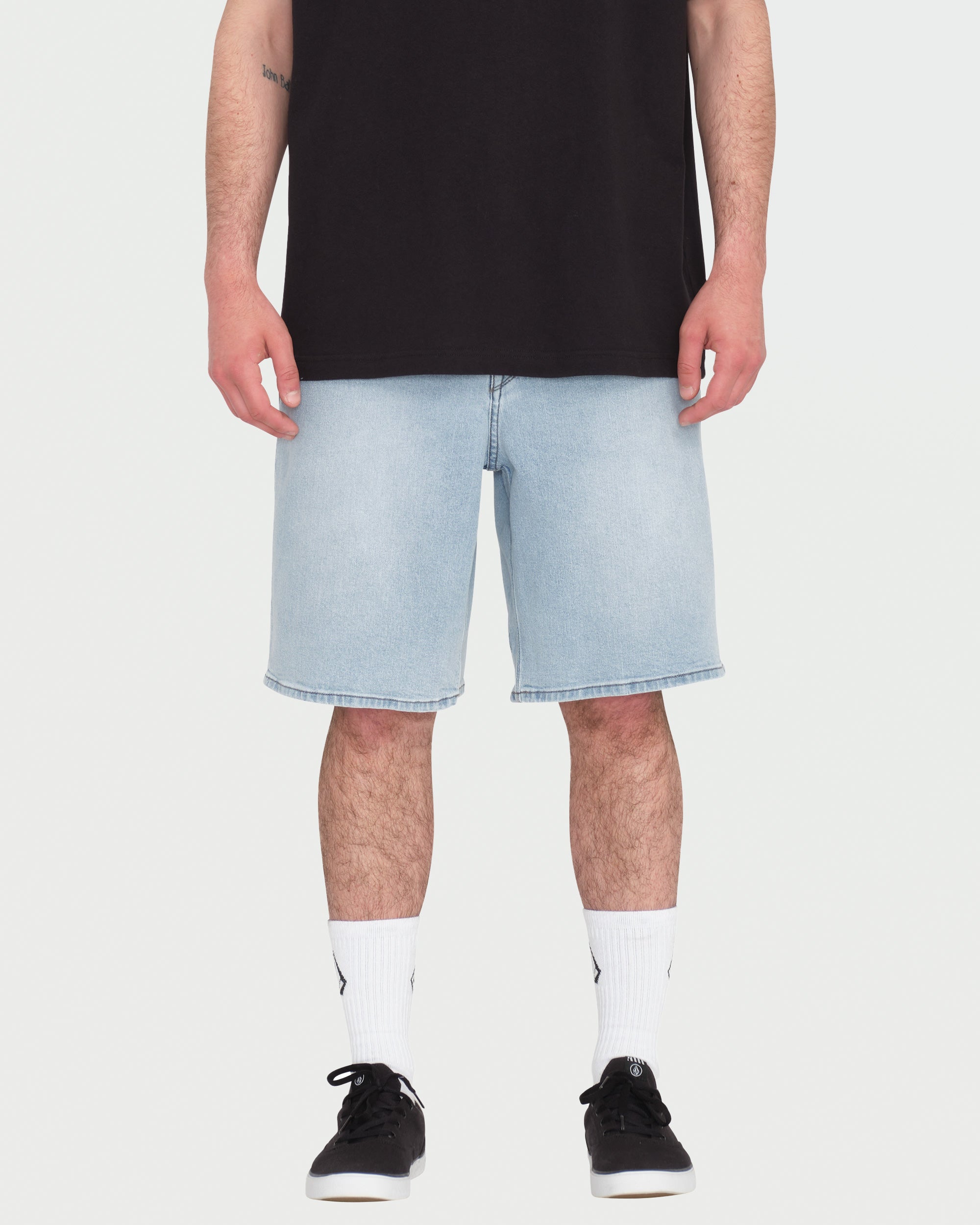 Mens Billow Denim Shorts