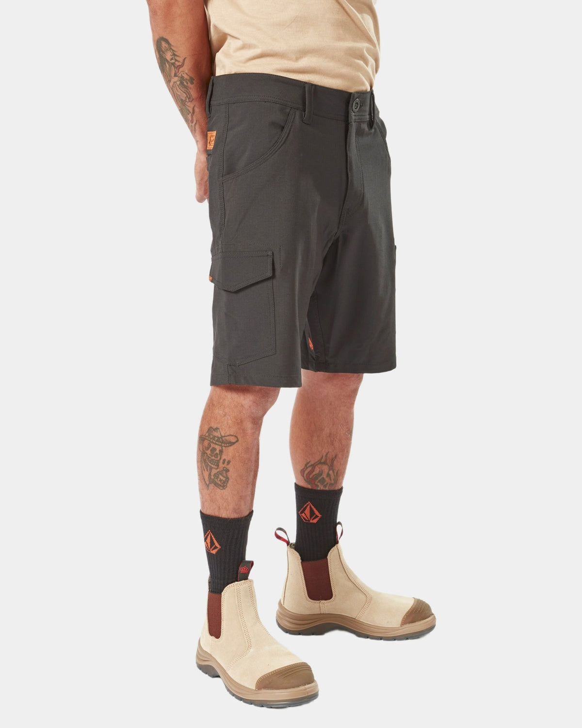 Mens Slab Hybrid Cargo Shorts