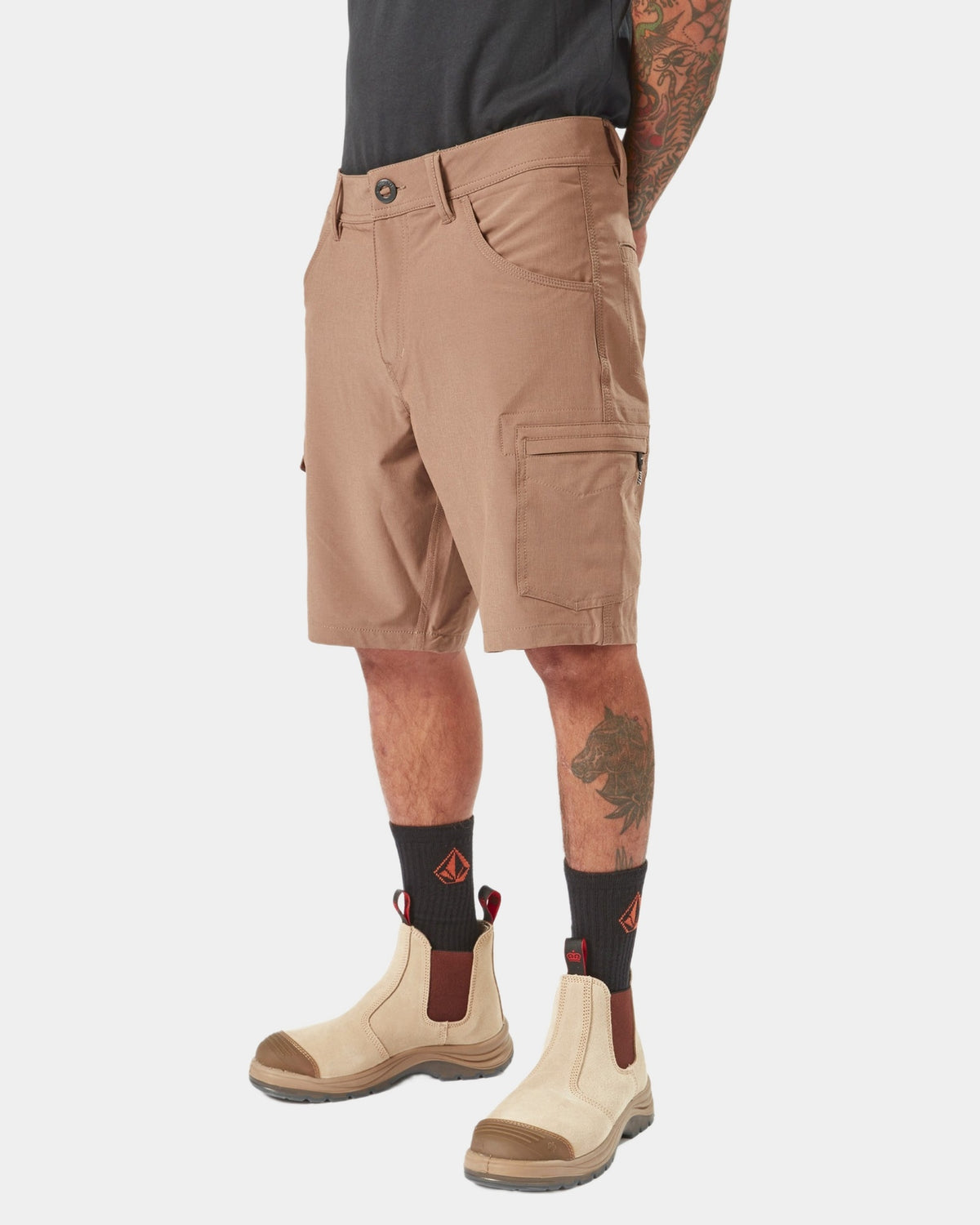 Mens Slab Hybrid Cargo Shorts