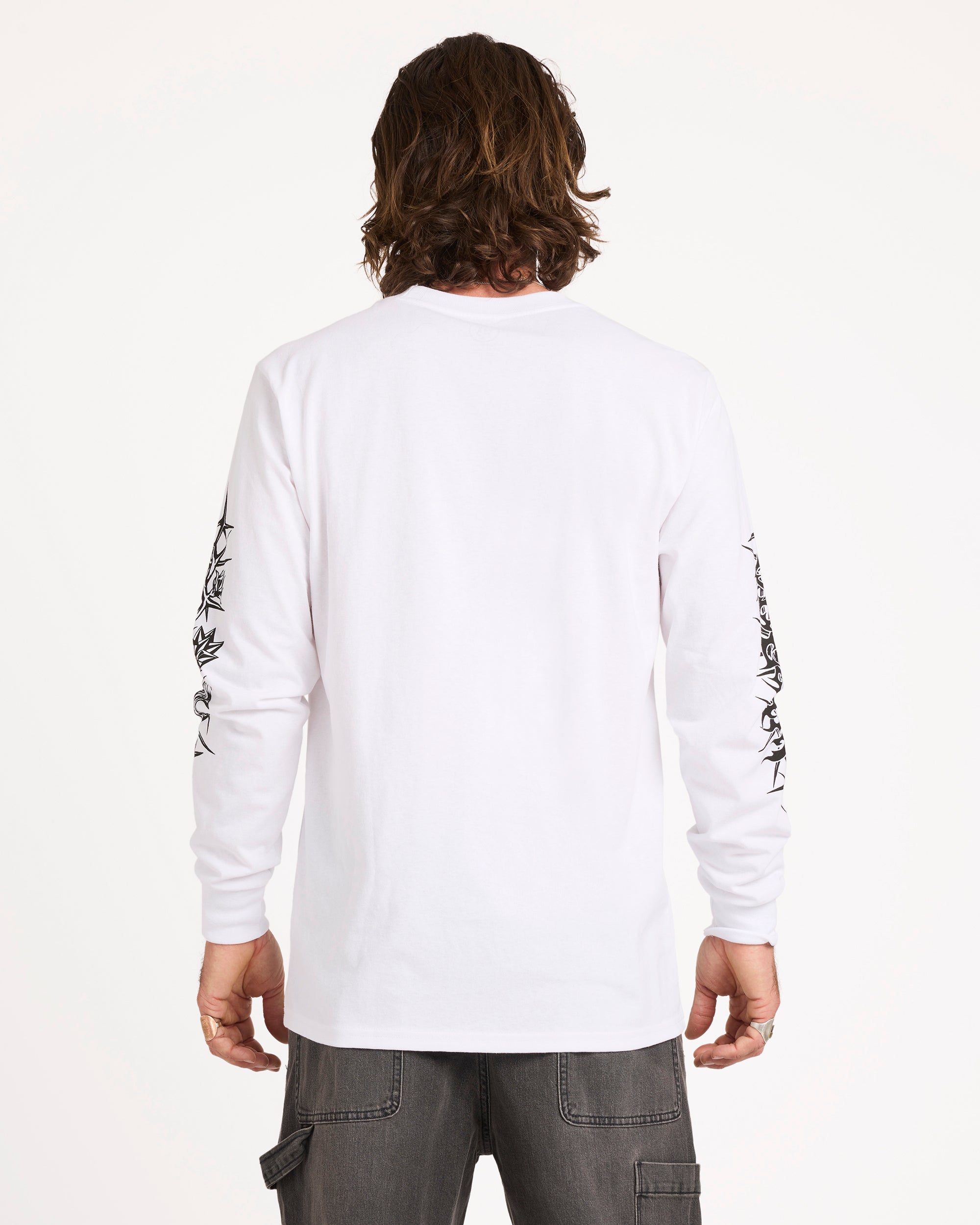 Mens Die By The Stone Long Sleeve Tee