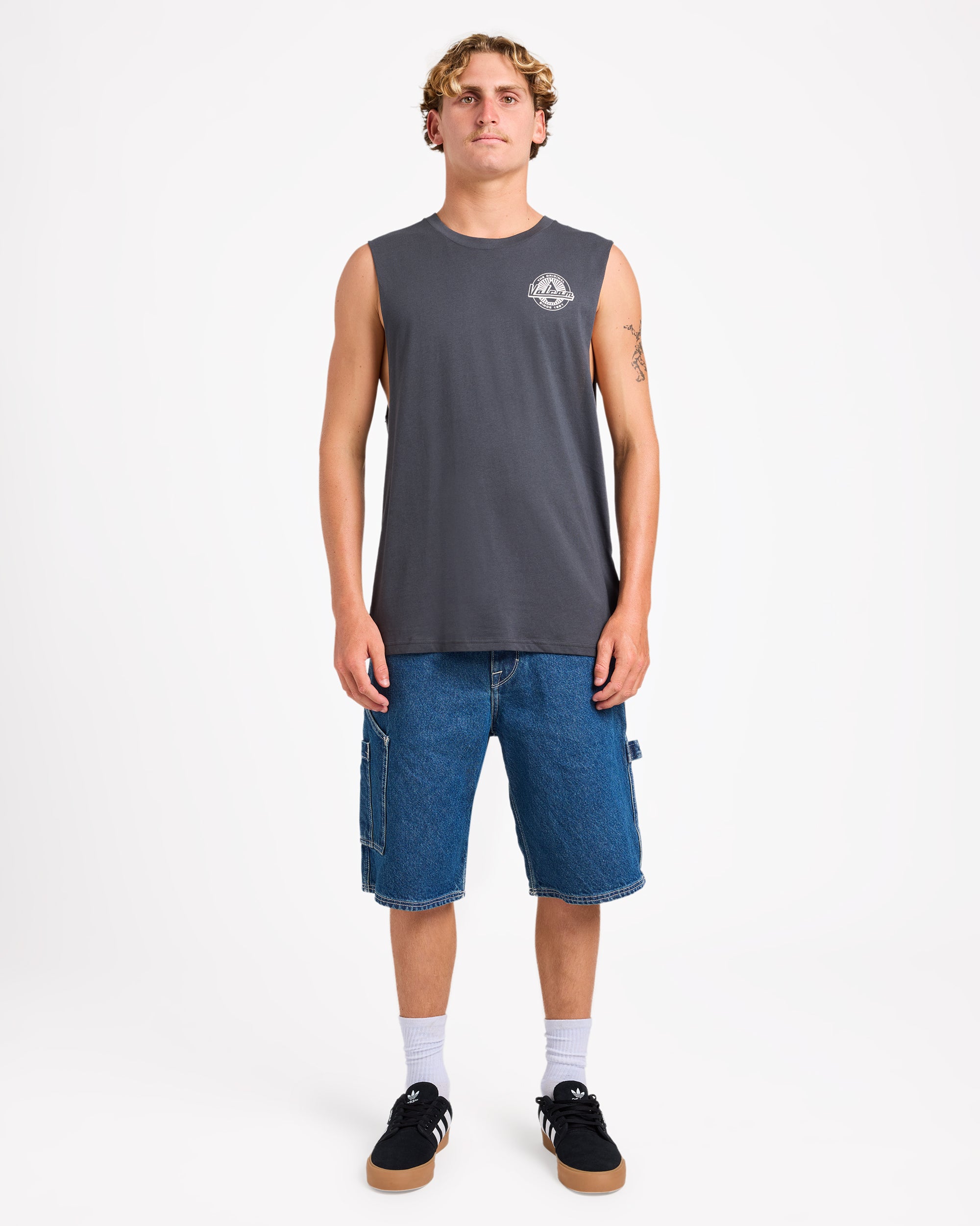 Mens Neo Stone Muscle Tee
