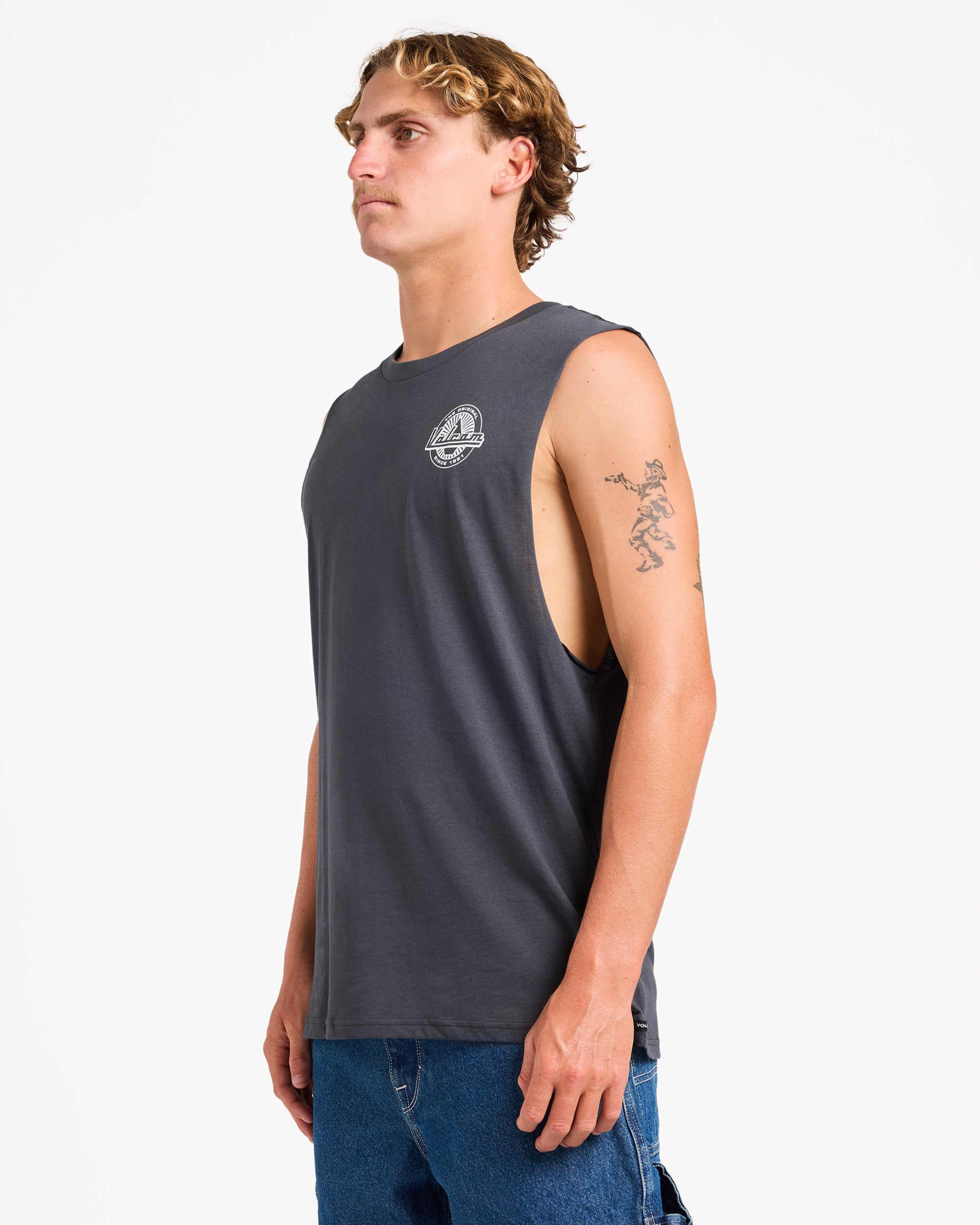 Mens Neo Stone Muscle Tee