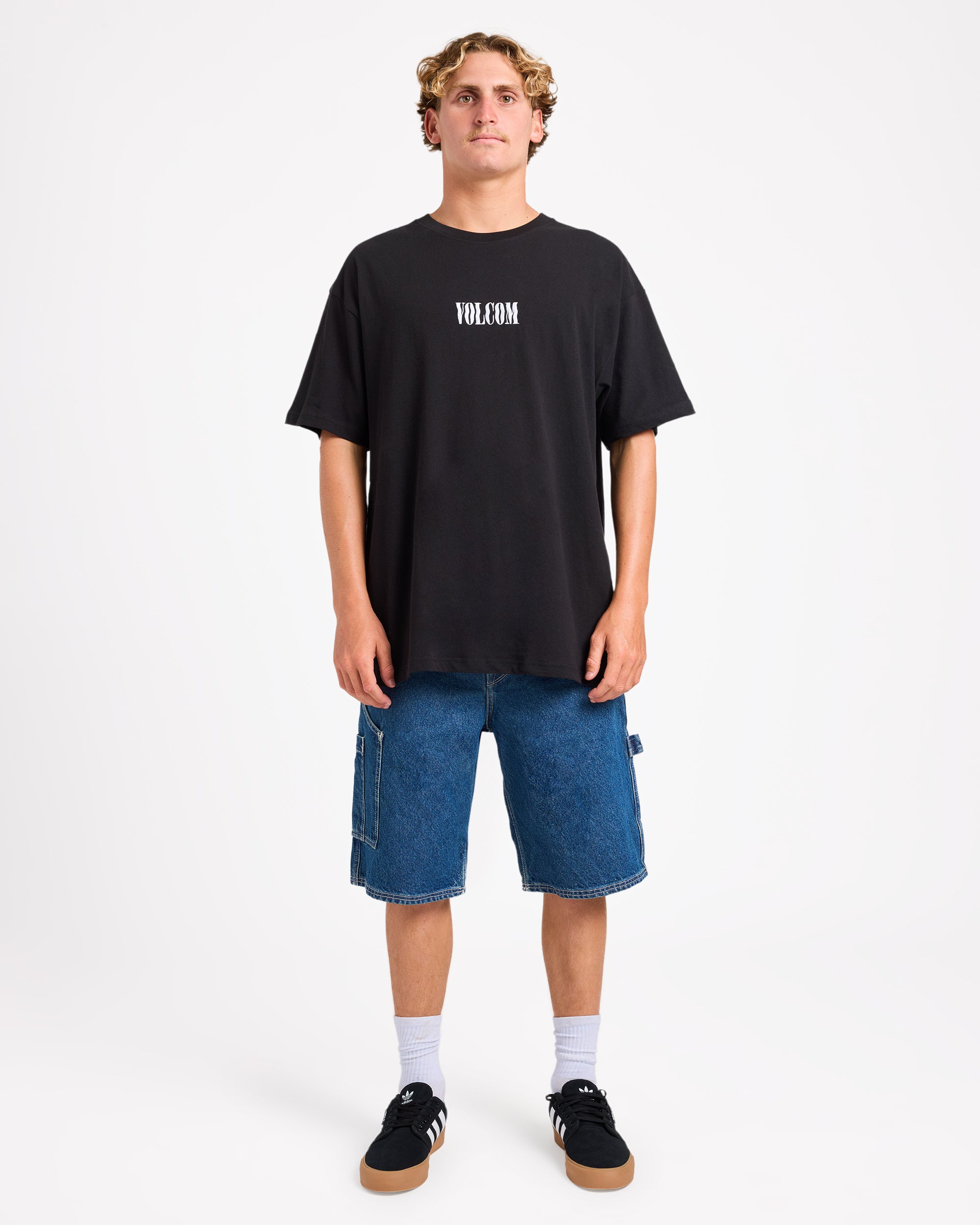Mens Ripple Stone Loose T-Shirt