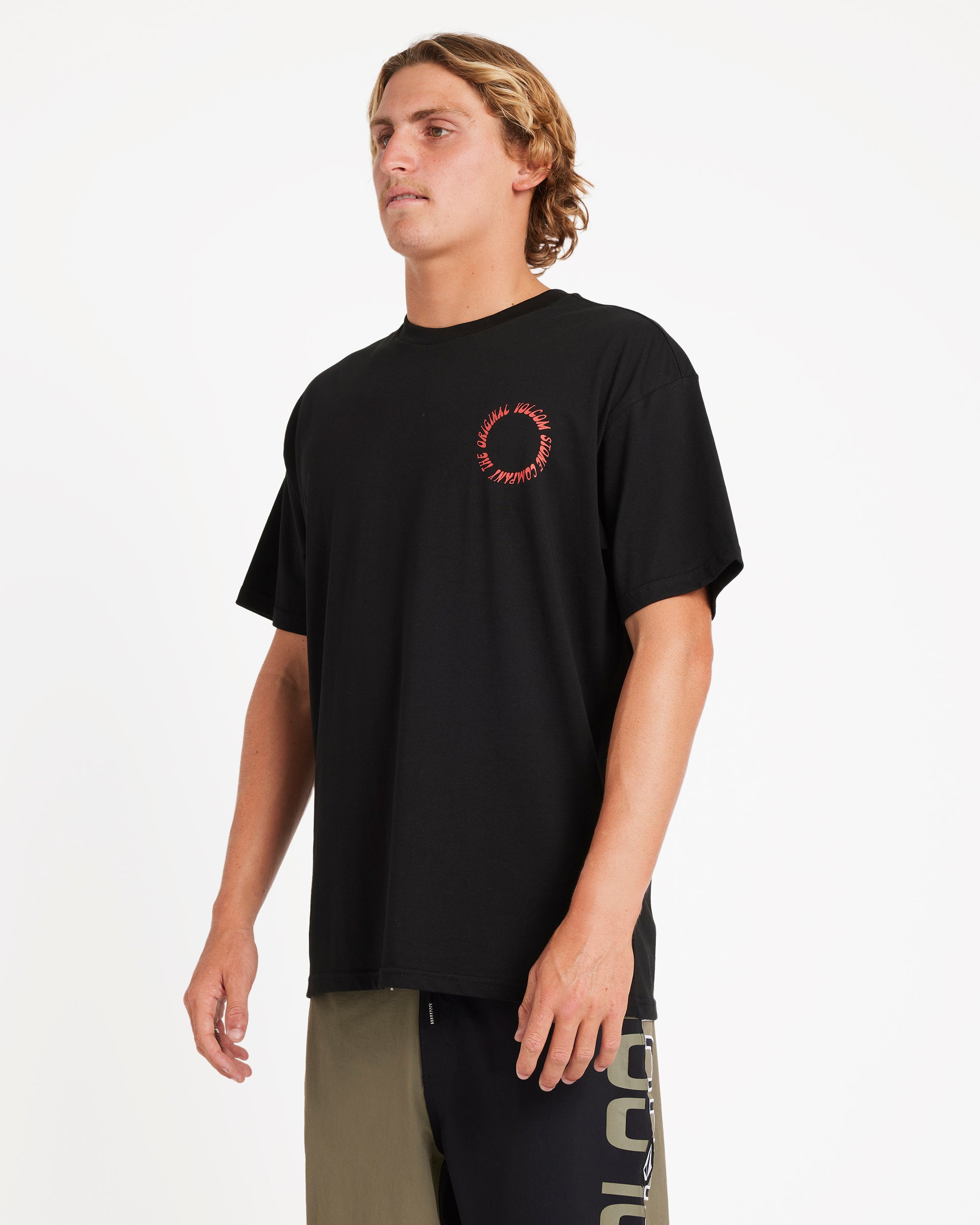 Mens Round Out Short Sleeve Tee