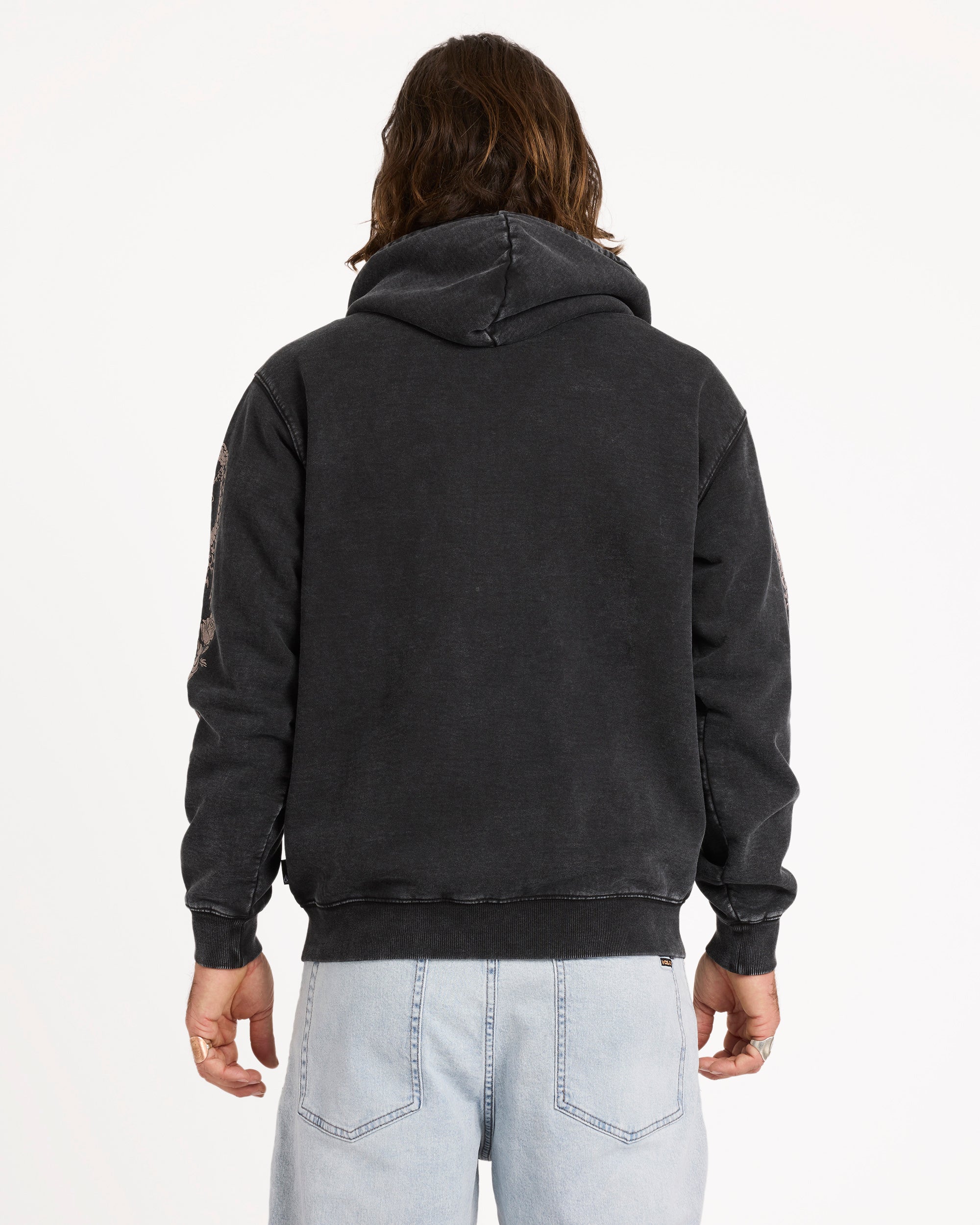 Mens Die By The Stone Zip Up Hoodie