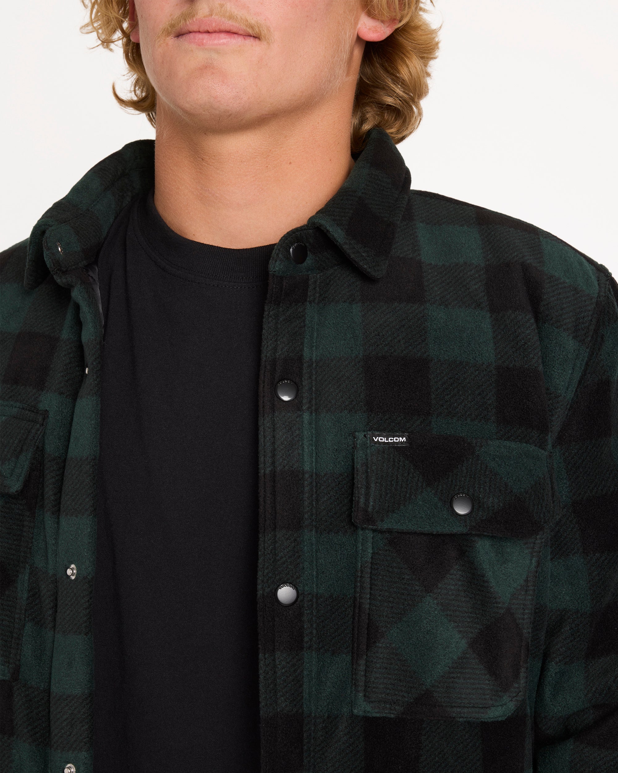 Mens Bowered Shacket