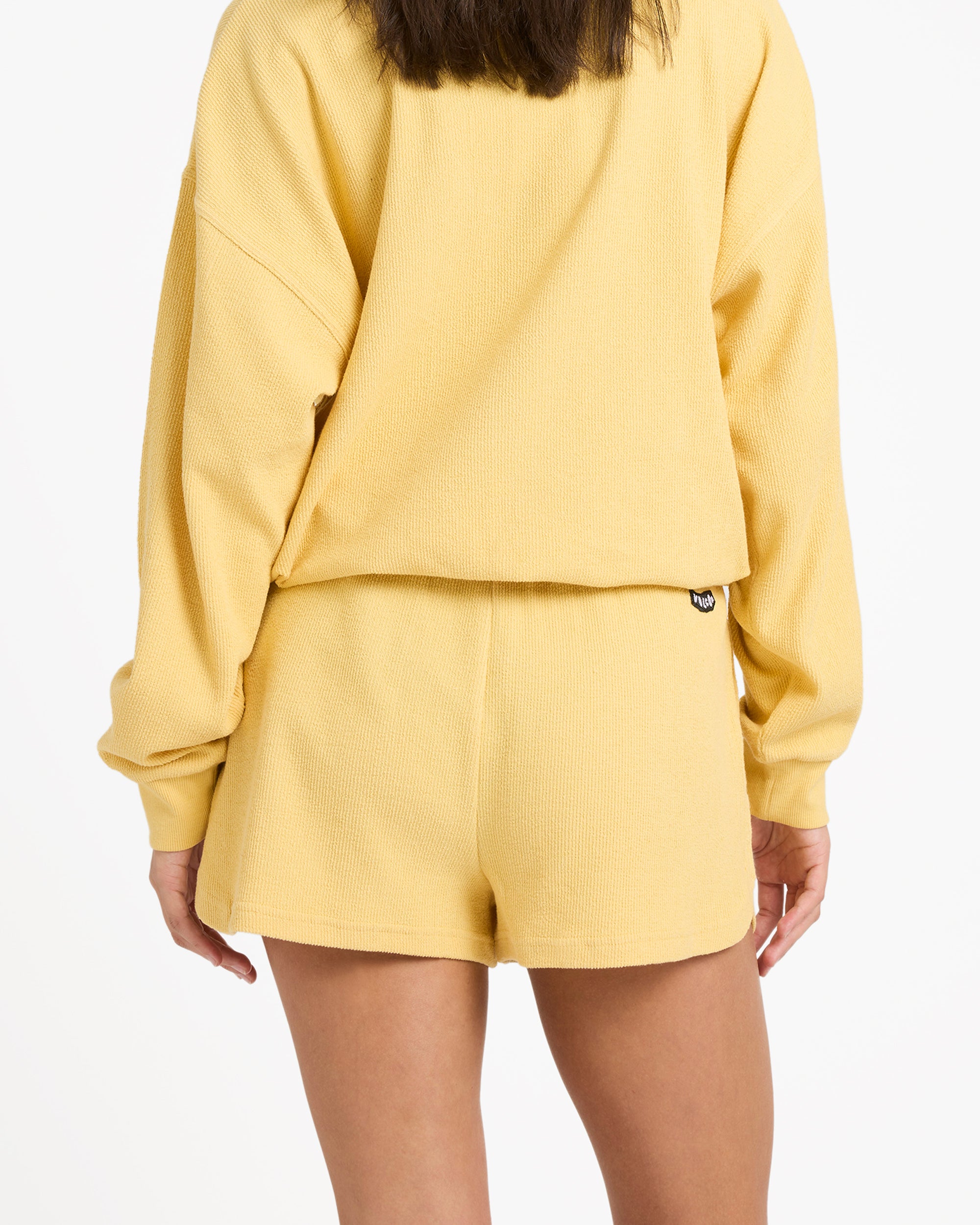 Womens Sweeterry Elastic Waist Shorts