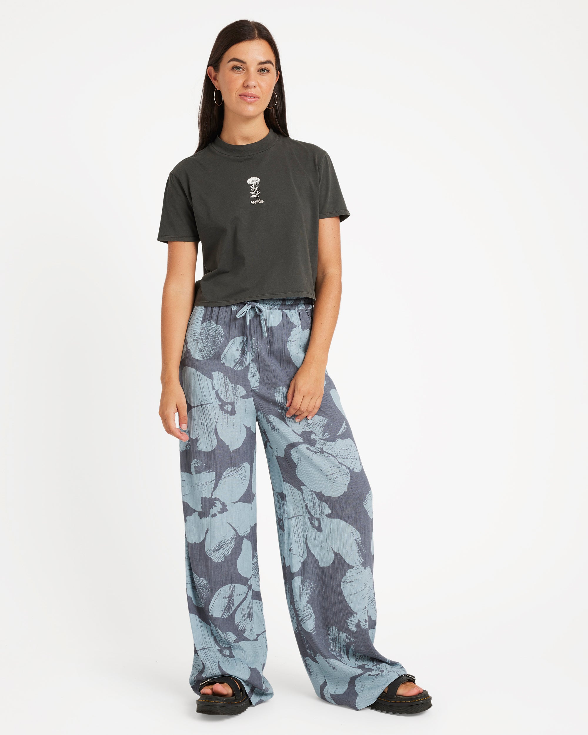 Womens Grumpy Sunshine Pant – Blue Sapphire – Volcom Australia