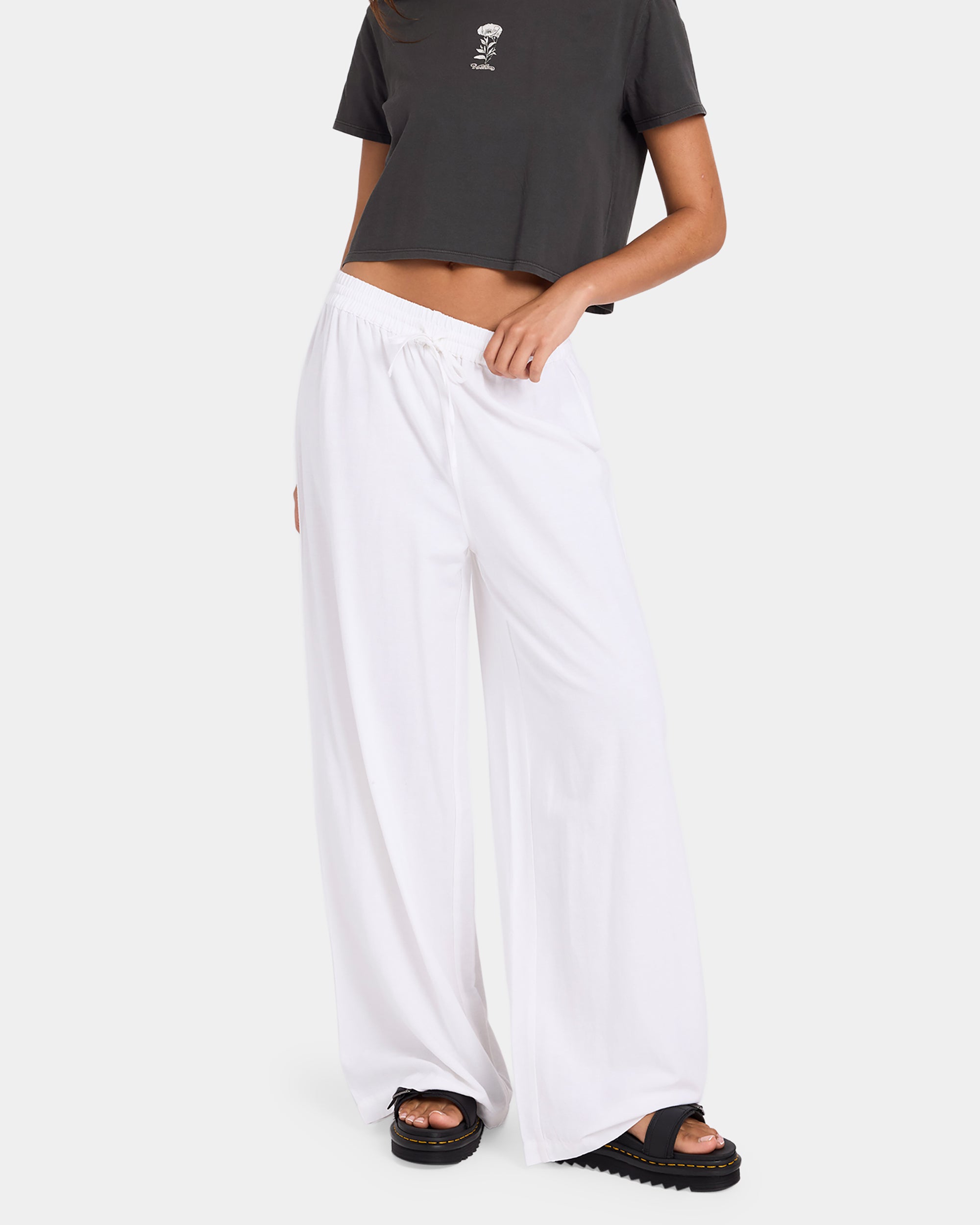 Womens Backbeatz Solid Pant