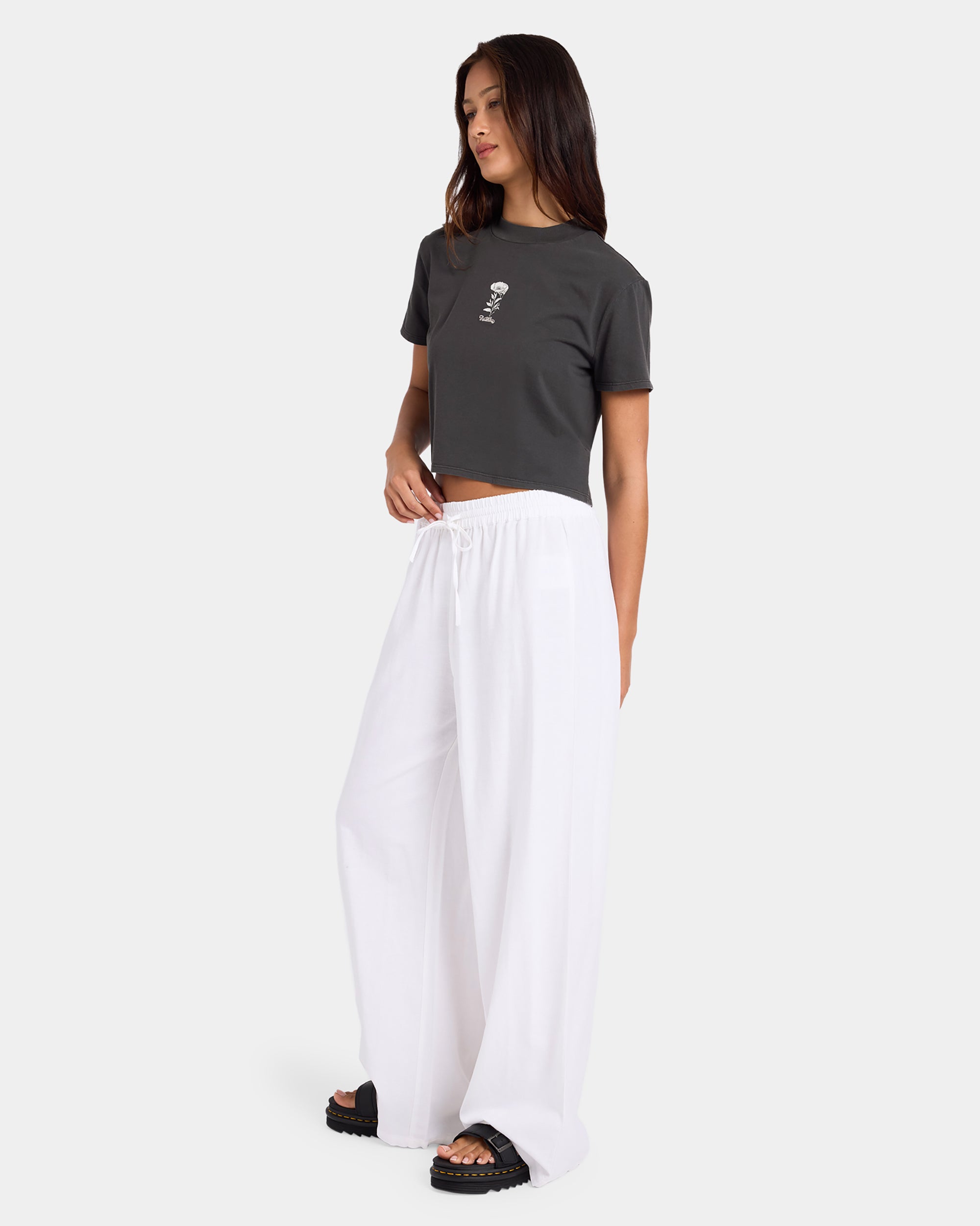 Womens Backbeatz Solid Pant