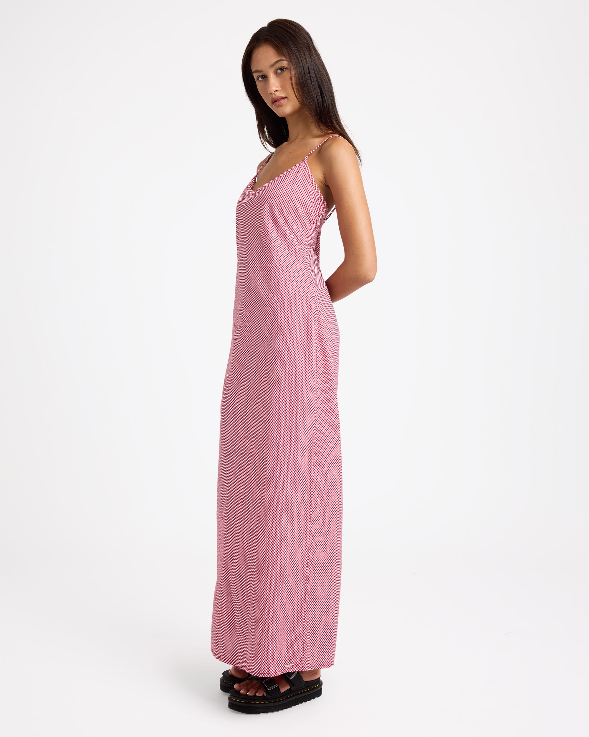 Womens Slippy Maxi Dress