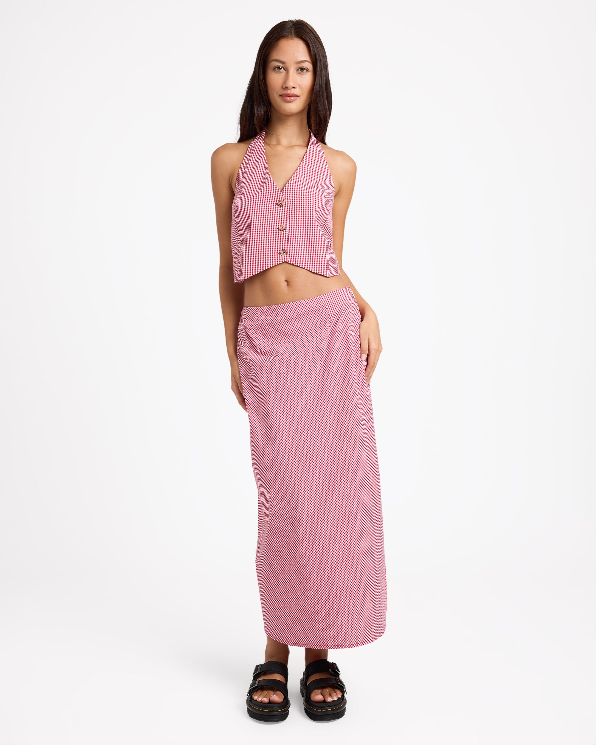 Womens Psychonic Maxi Skirt