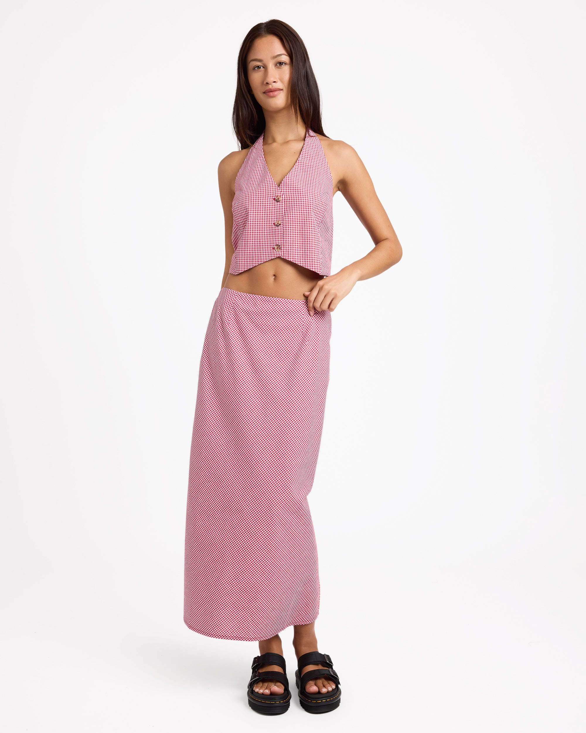 Womens Psychonic Maxi Skirt