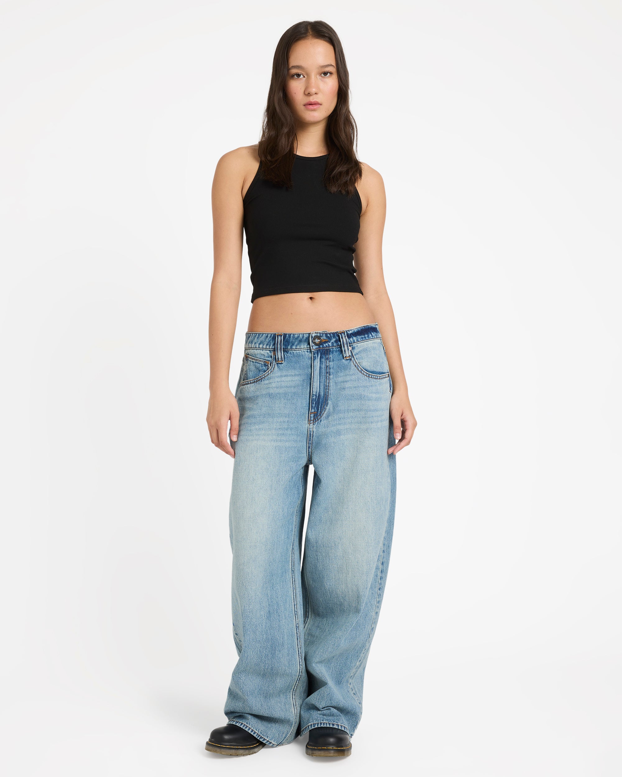 Womens Beeggy Denim Jeans