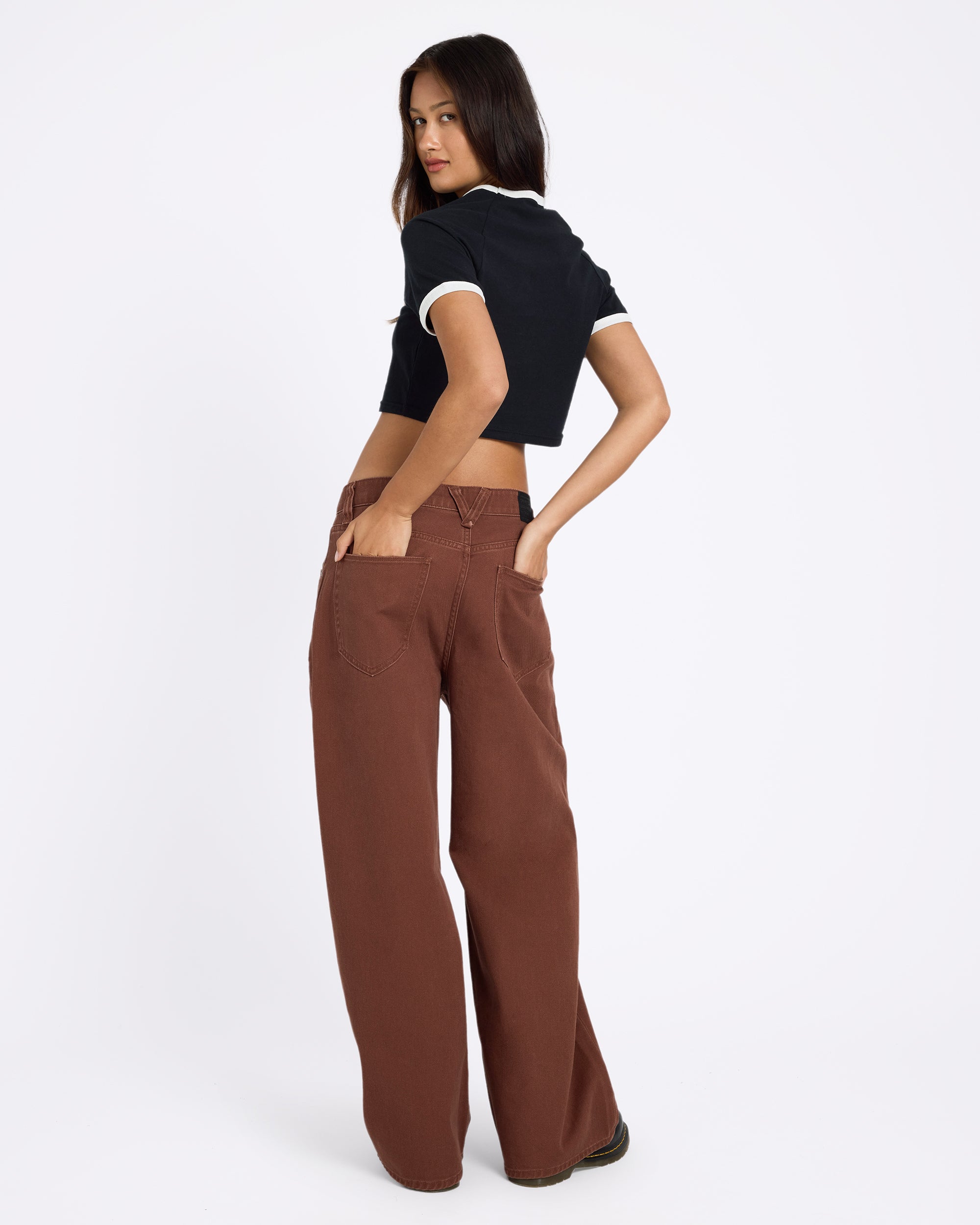 Womens Beeggy Denim Jeans