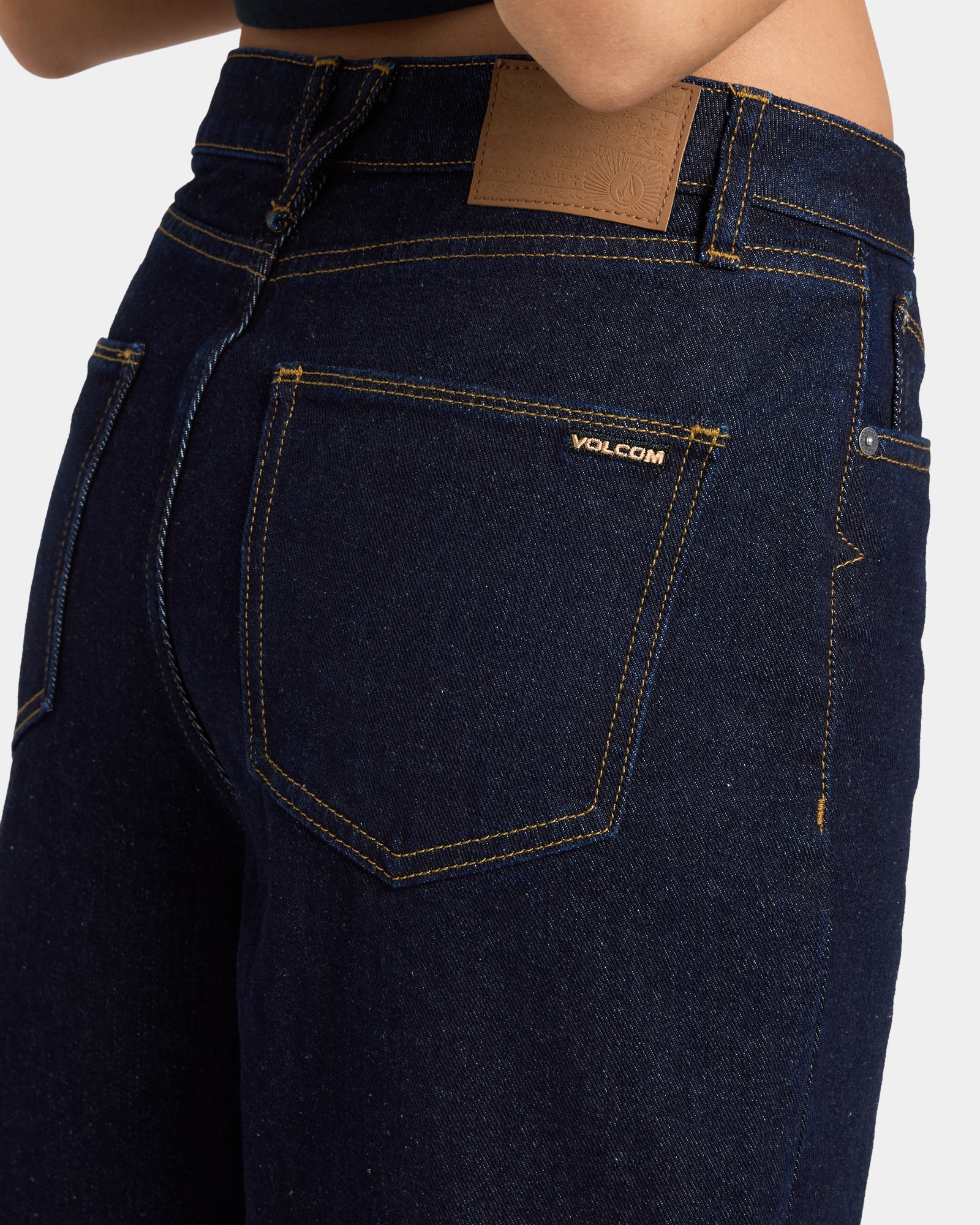 Womens Stoned Boyfriend High Rise Jeans