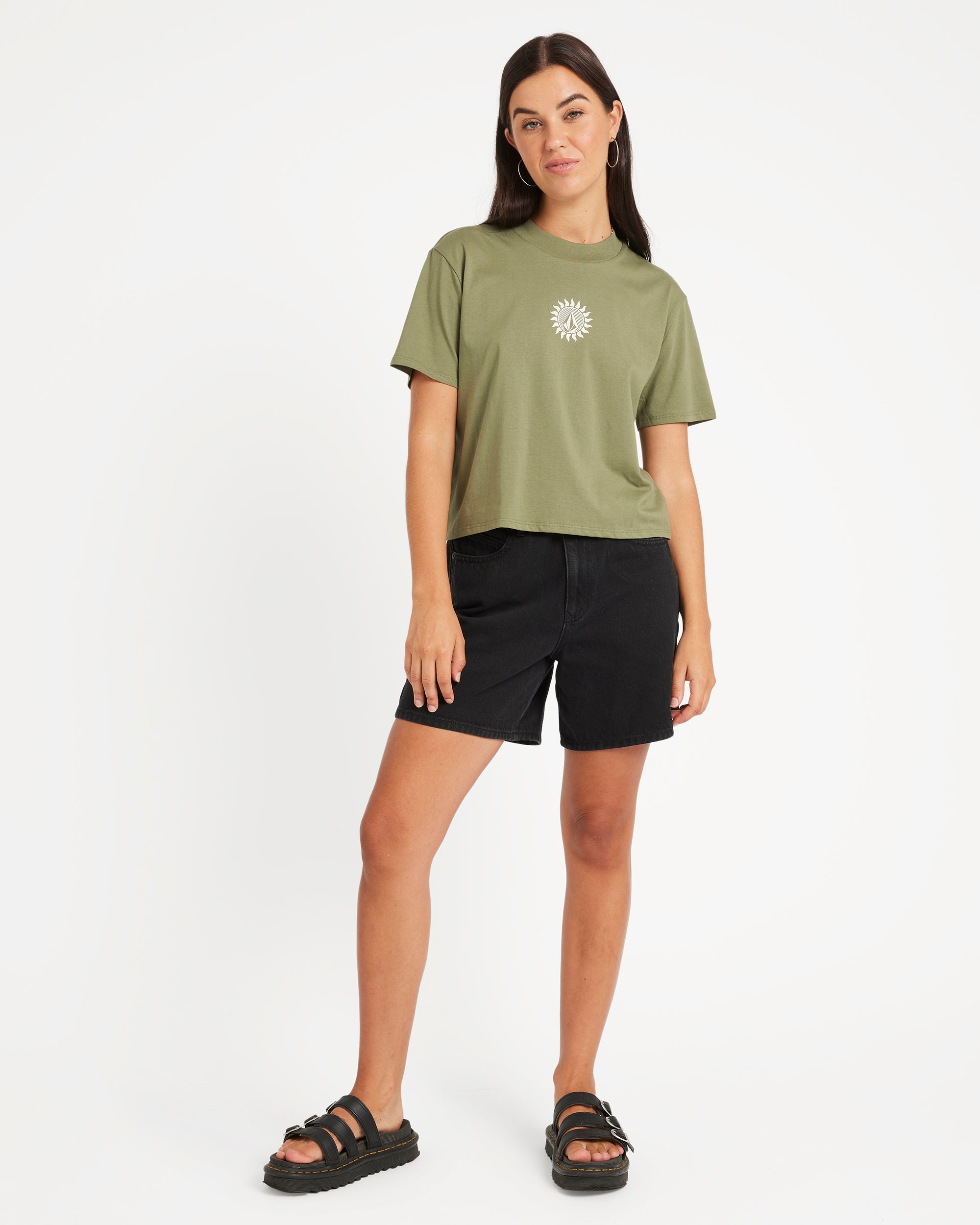 Dial Crop Tee