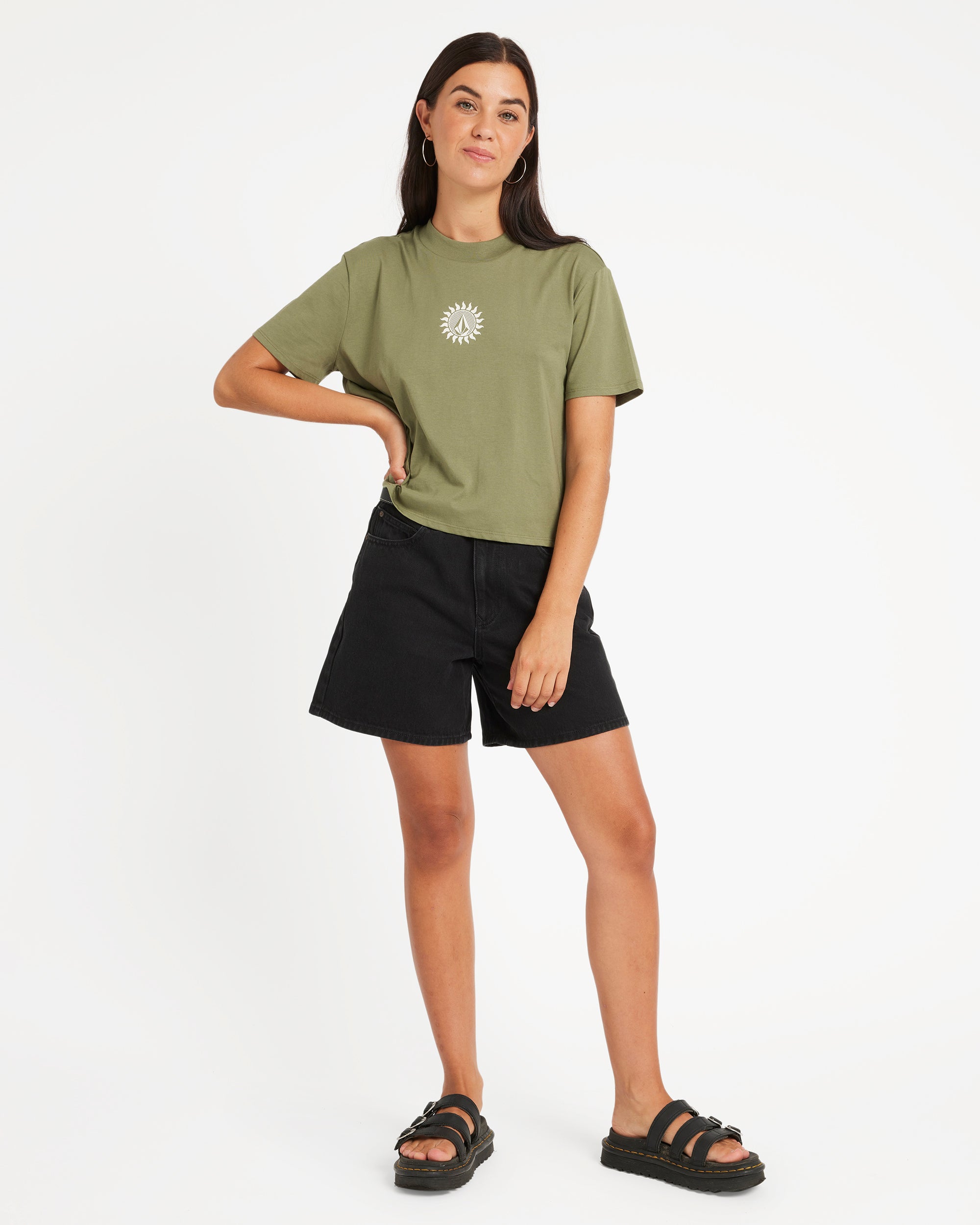 Dial Crop Tee